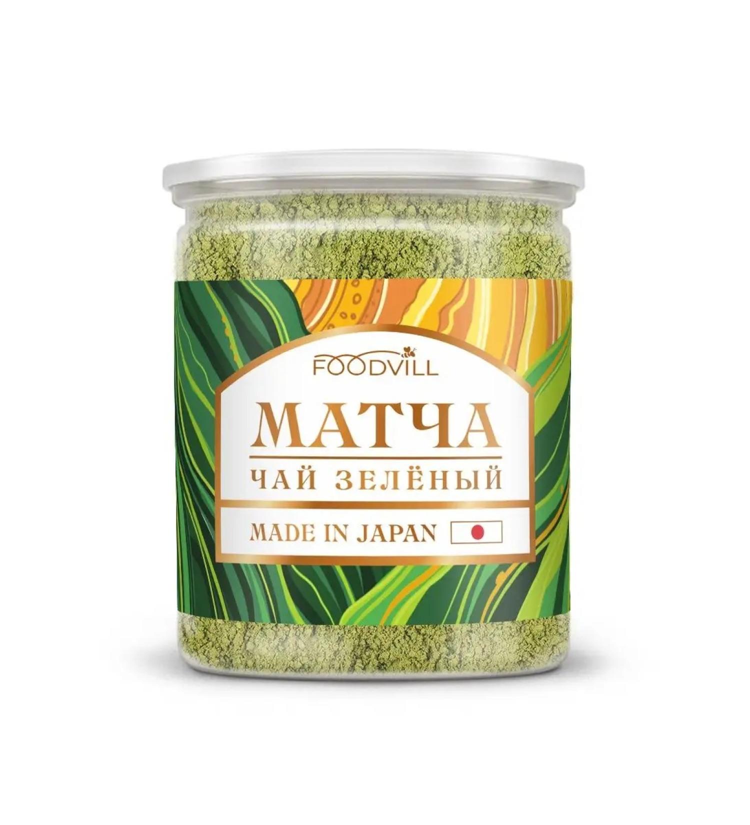 FOODVILL Japanese green tea match 100 grams - Buy Online on GoSupps.com