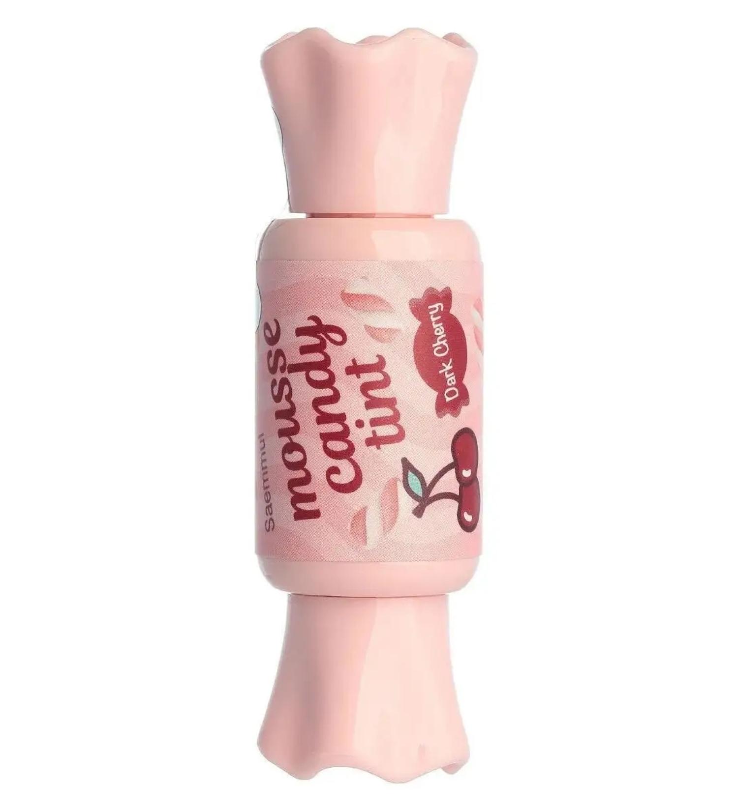 THE SAEM Tint-Moss Saemmul Mousse Candy Tint 07 Dark Cherry Mousse