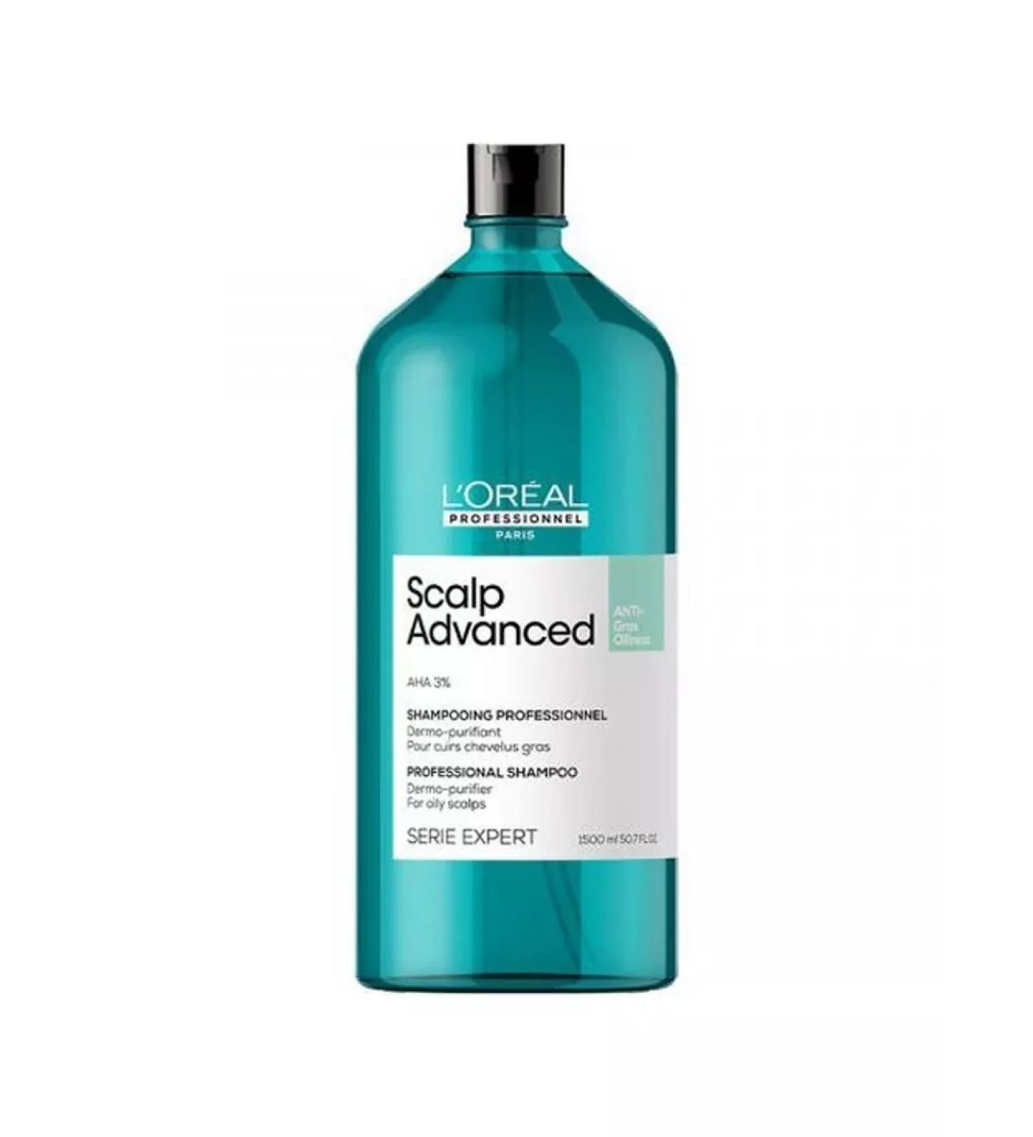 L'Oreal Professionnel Pure Resource deep hair cleaning shampoo 1500 ml - Buy Online on GoSupps.com