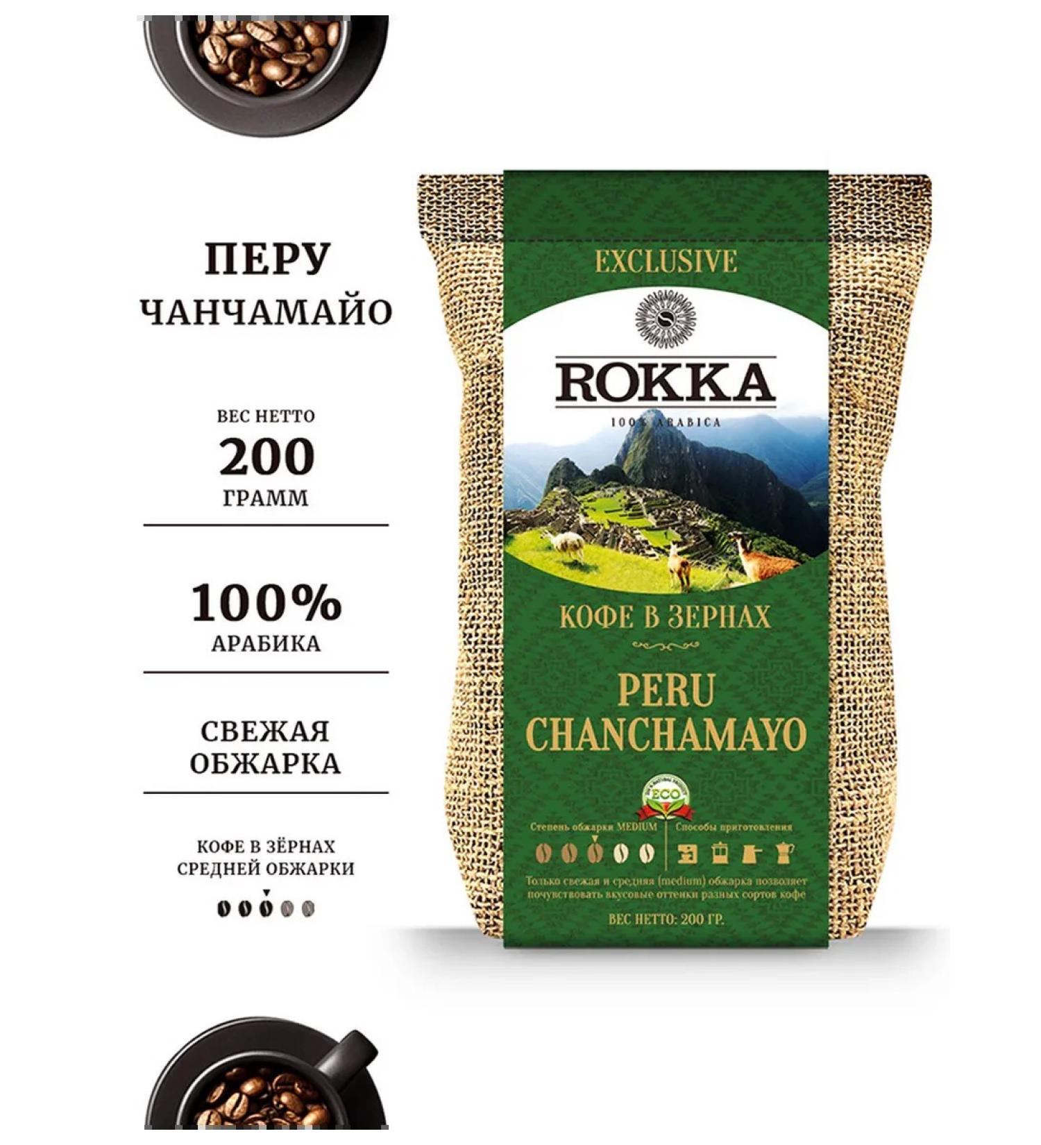 Rocca Coffee coffee pen Chanchamayo 200 g - Buy Online on GoSupps.com