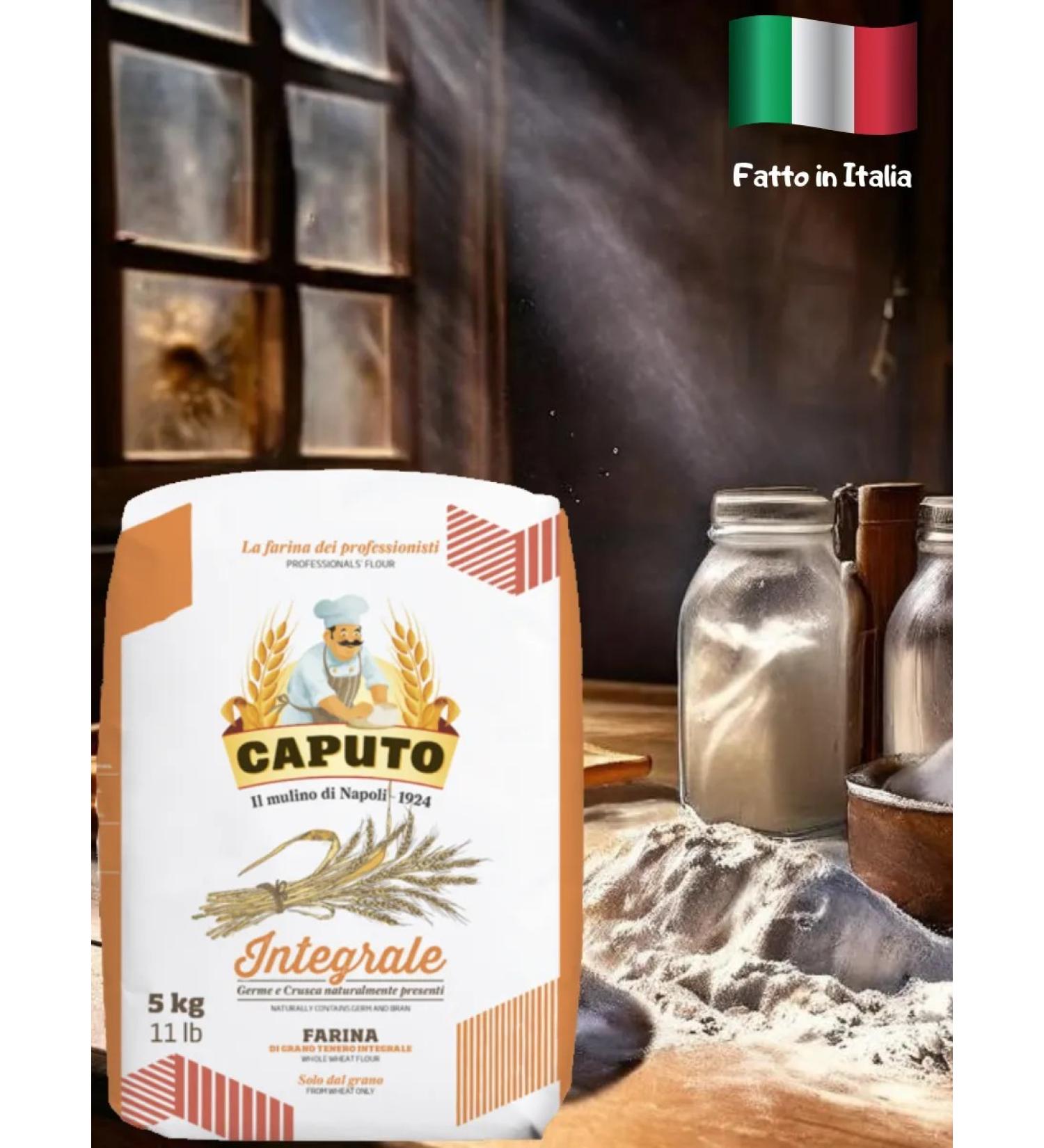 Caputo Elive -meal flour of wheat integral5kg - Buy Online on GoSupps.com
