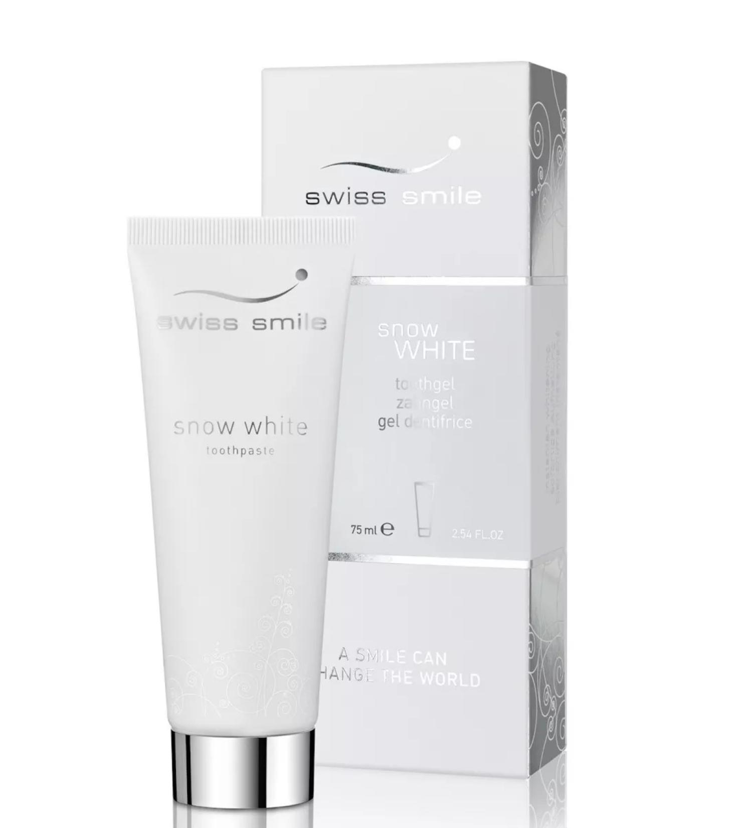 Swiss Smile Whitening toothpaste Snow White Snow White - Buy Online on GoSupps.com