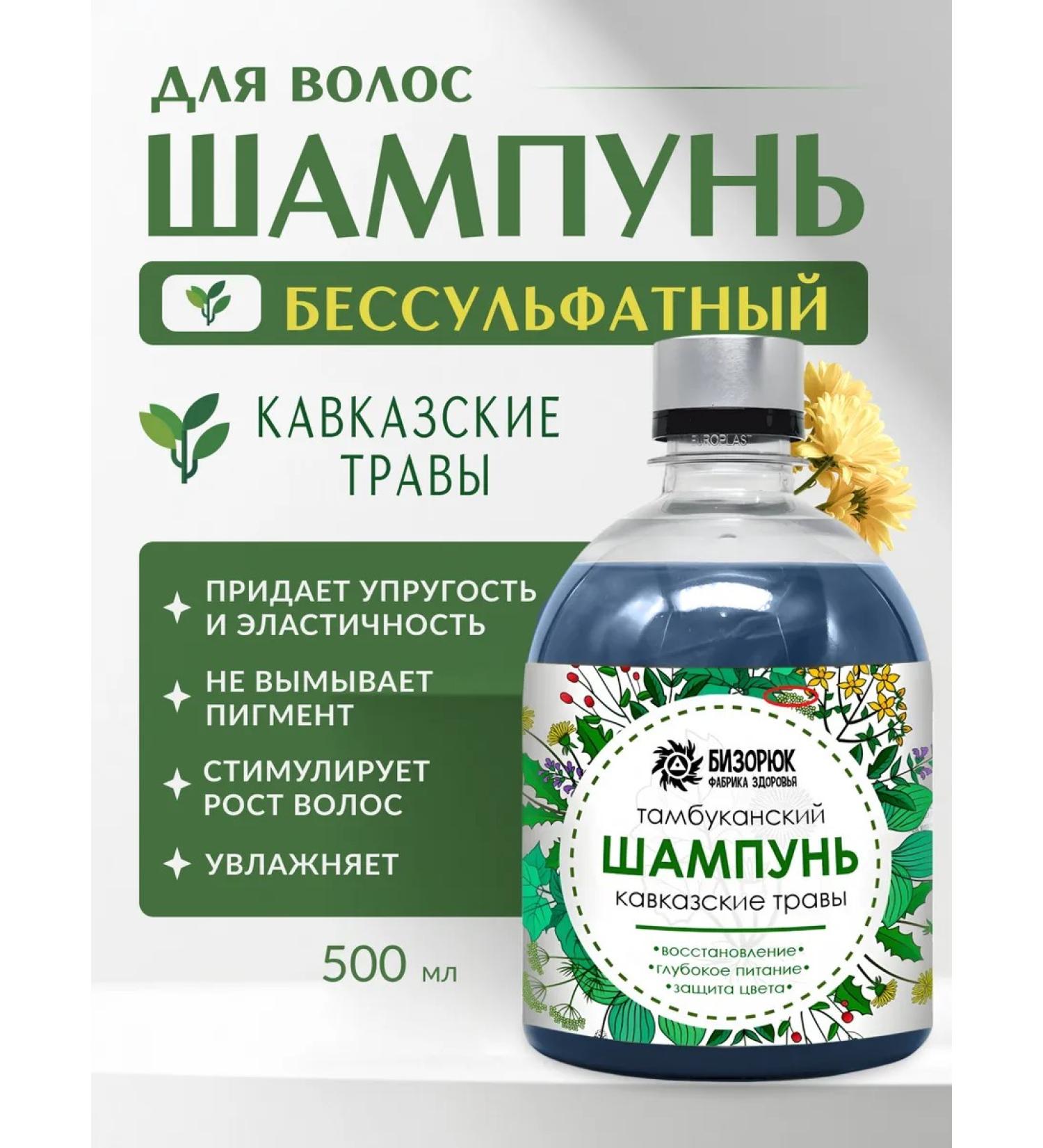 Bizoryuk Natural shampoo for dry damaged hair 500 ml - Buy Online on GoSupps.com