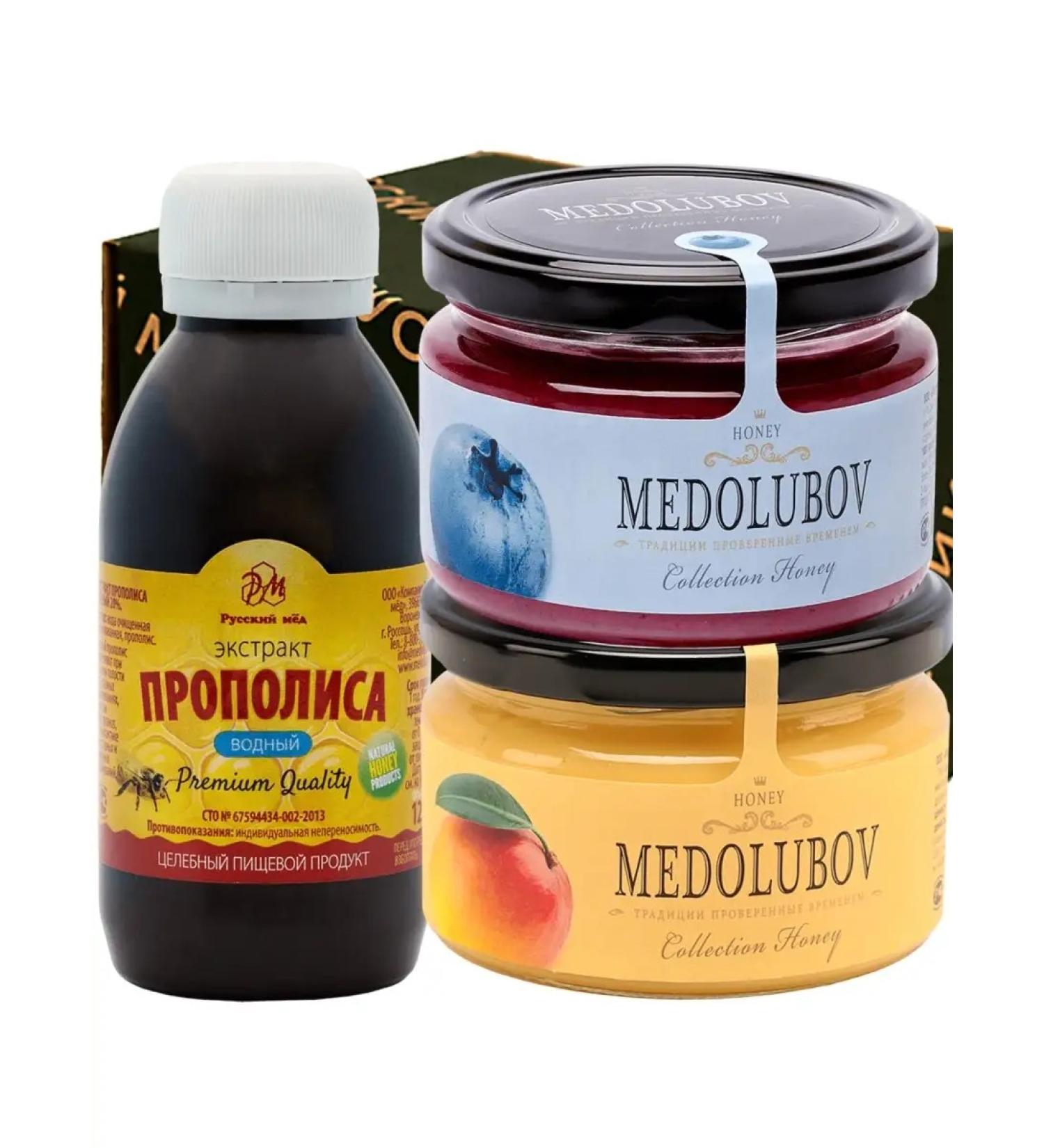 MEDOLUBOV Gift set of honey lies No. 52 - Buy Online on GoSupps.com