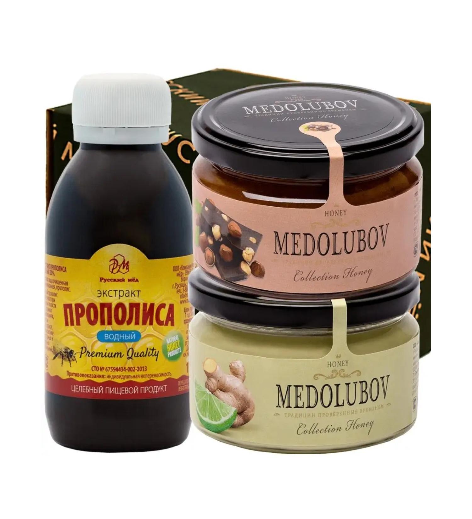 MEDOLUBOV Gift set of honey lies No. 51 - Buy Online on GoSupps.com