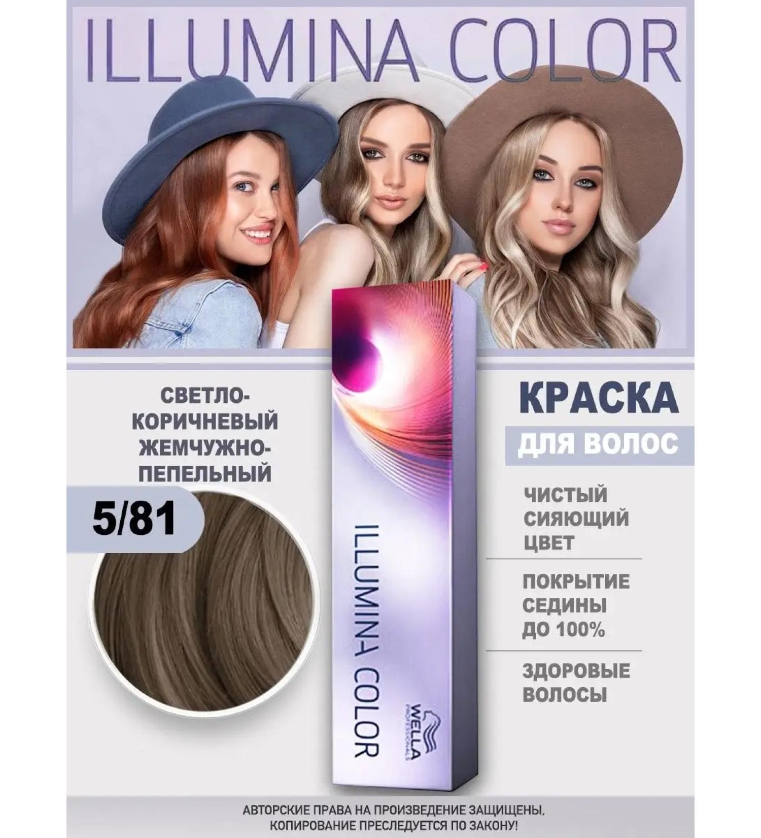 WELLA PROFESSIONALS Illumina color for hair 5 81