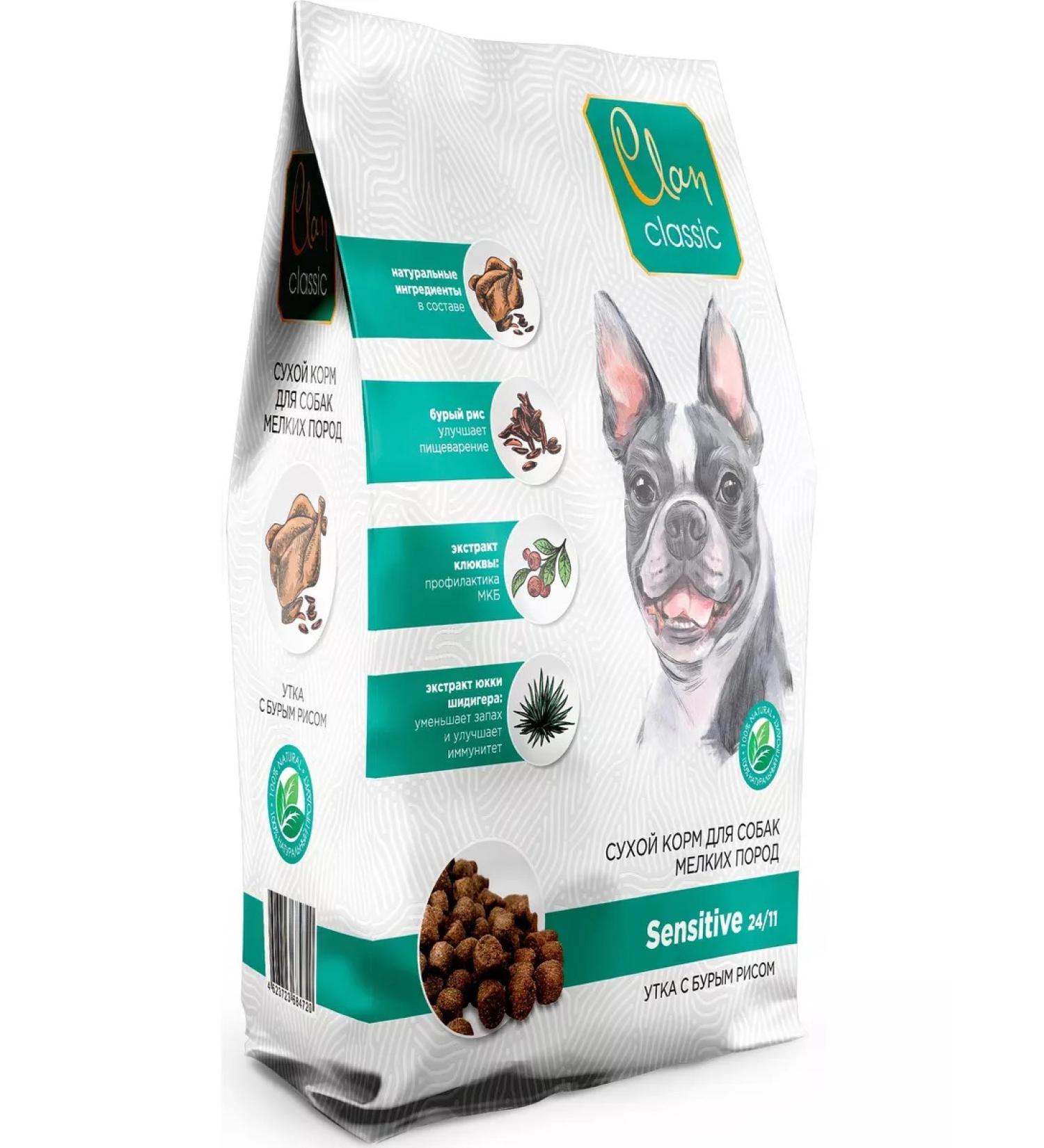 CLAN Dog food 1.25 kg