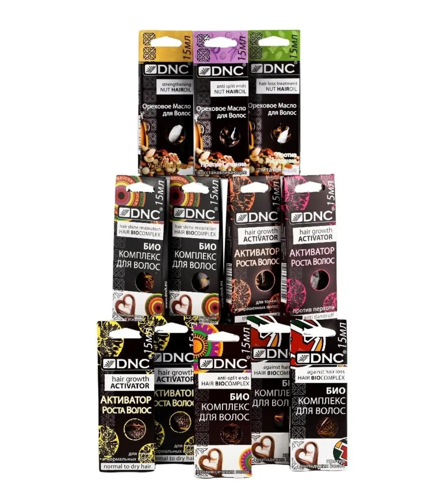 DNC Course of hair masks of any type (12pcs) - Buy Online on GoSupps.com