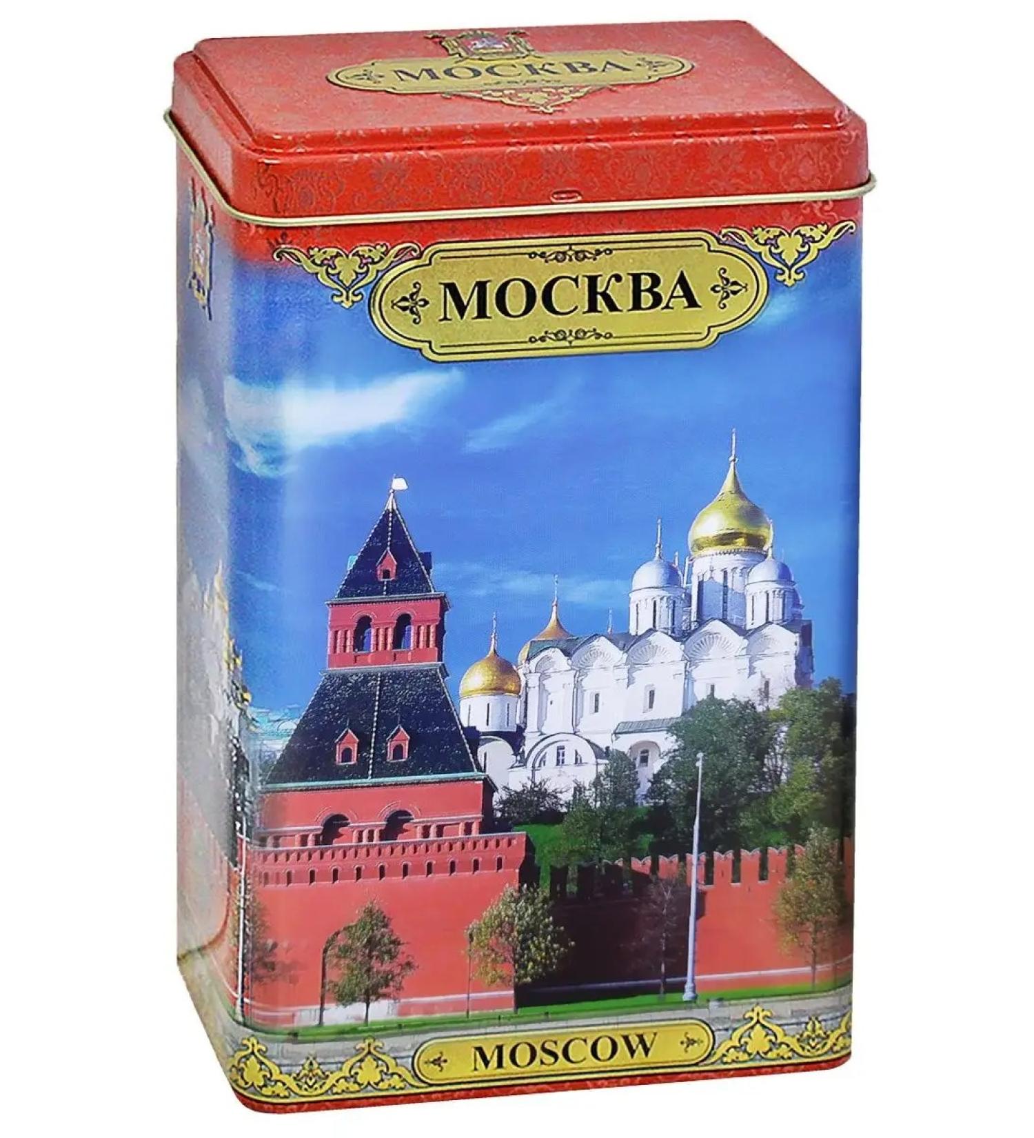 GET&JOY Ceylon black tea in a gift bank Moscow Kremlin 75 g - Buy Online on GoSupps.com