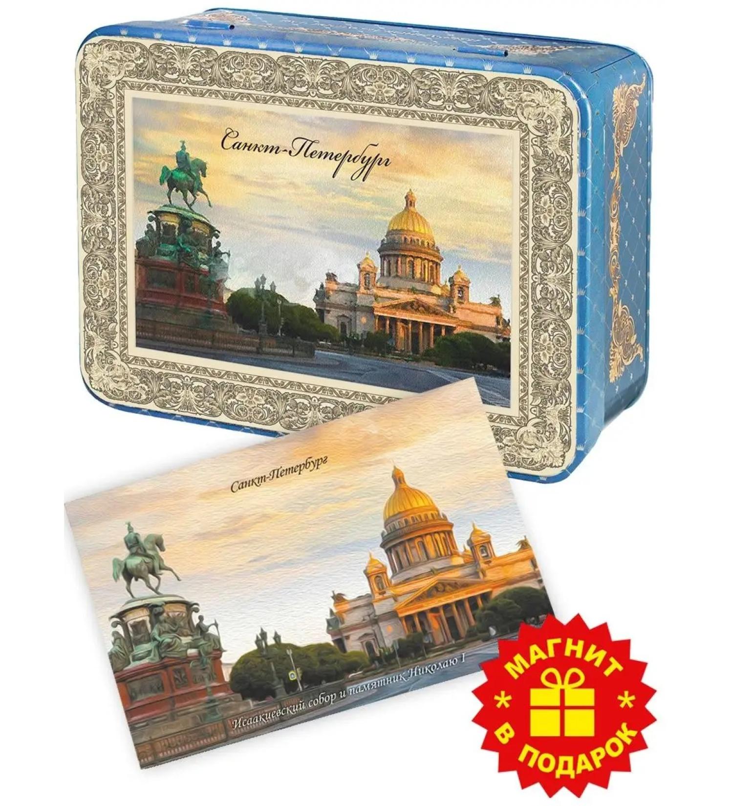 GET&JOY Ceylon black tea St. Petersburg - Isaac's Cathedral with a magnet - Buy Online on GoSupps.com