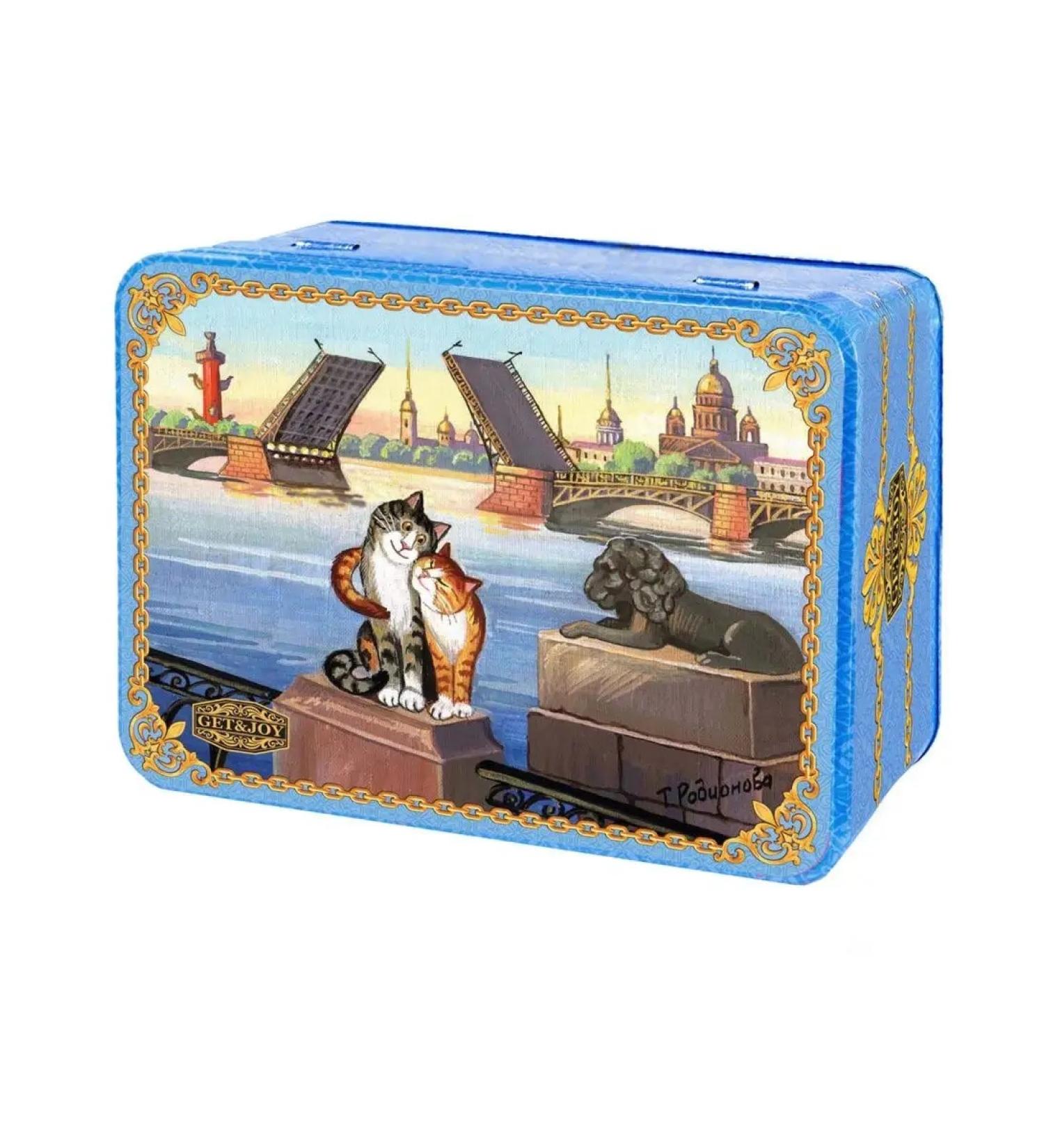 GET&JOY Ceylon black tea in the box of St. Petersburg 50 g - Buy Online on GoSupps.com