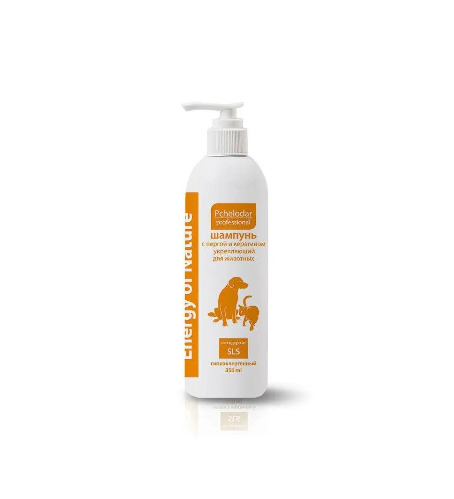 Beekeeper Fixing shampoo with a perga and keratin 350 ml - Buy Online on GoSupps.com