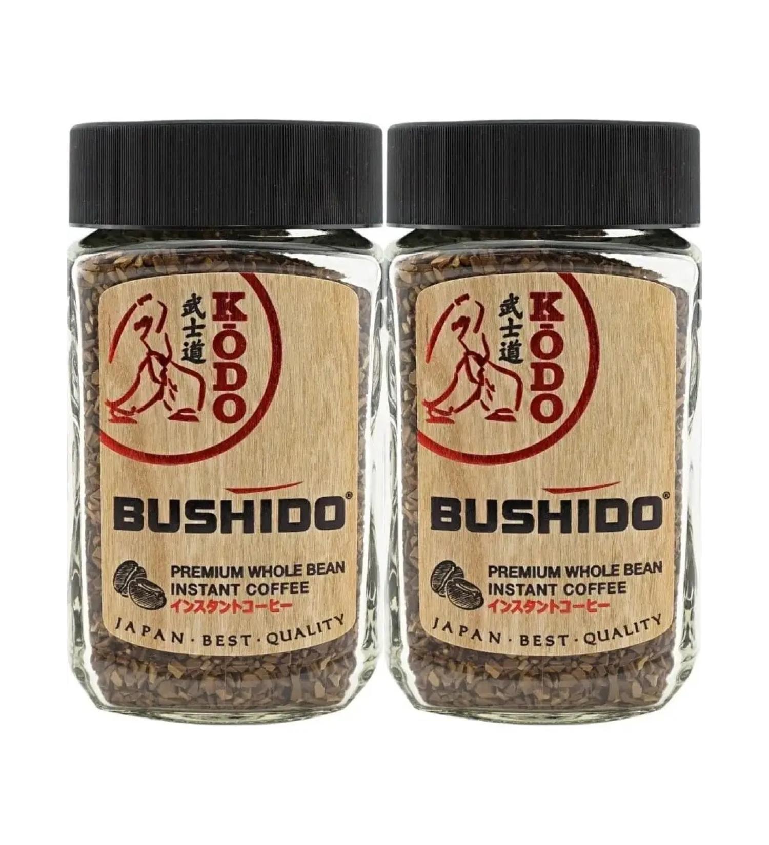 Bushido Kodo coffee is soluble 95g x 2pcs - Buy Online on GoSupps.com