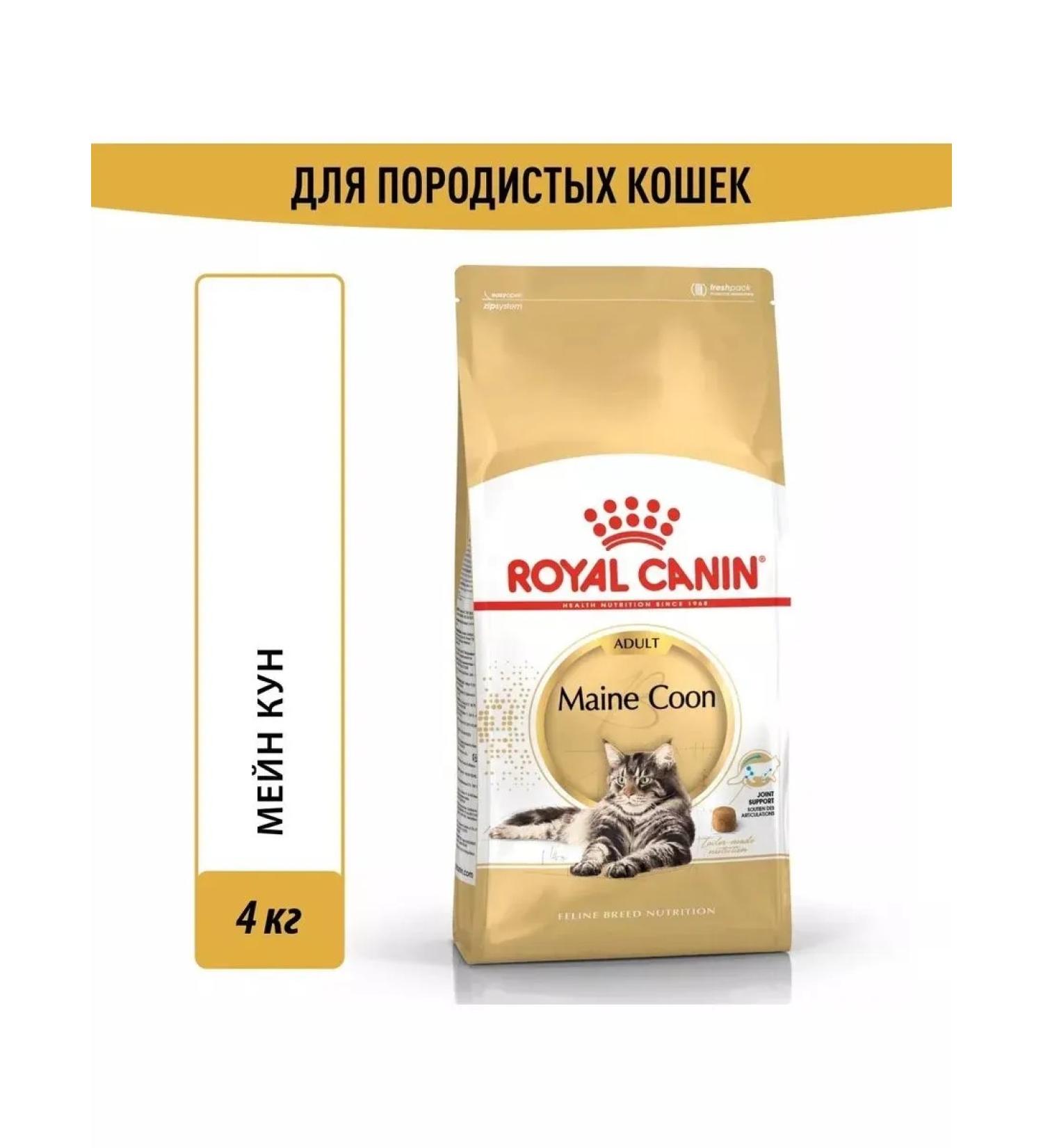 ROYAL CANIN Main Coon adult cats by Main Kun 4kg - Buy Online on GoSupps.com