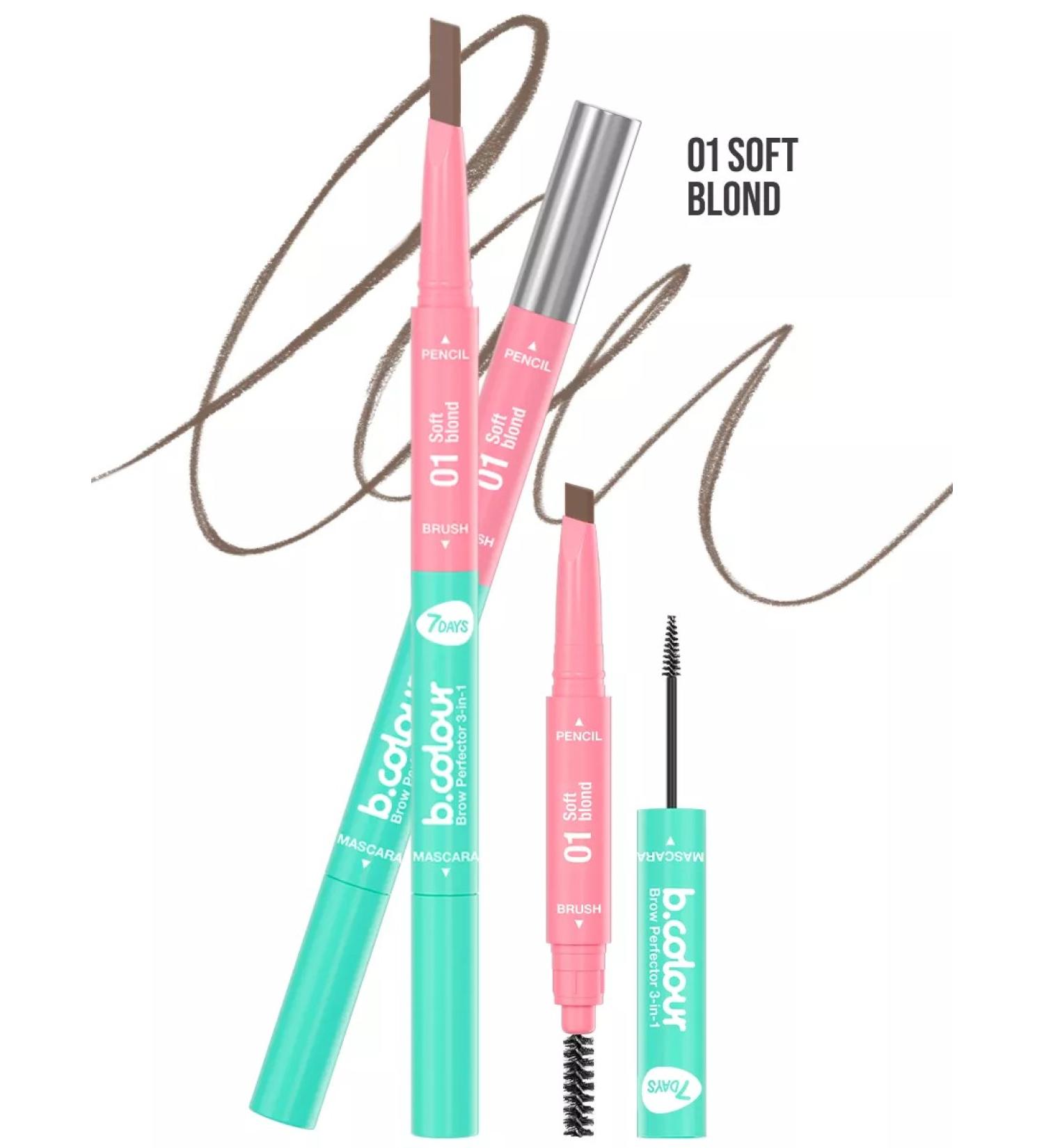 7DAYS Eyebrow pencil automatic with a brush - Buy Online on GoSupps.com