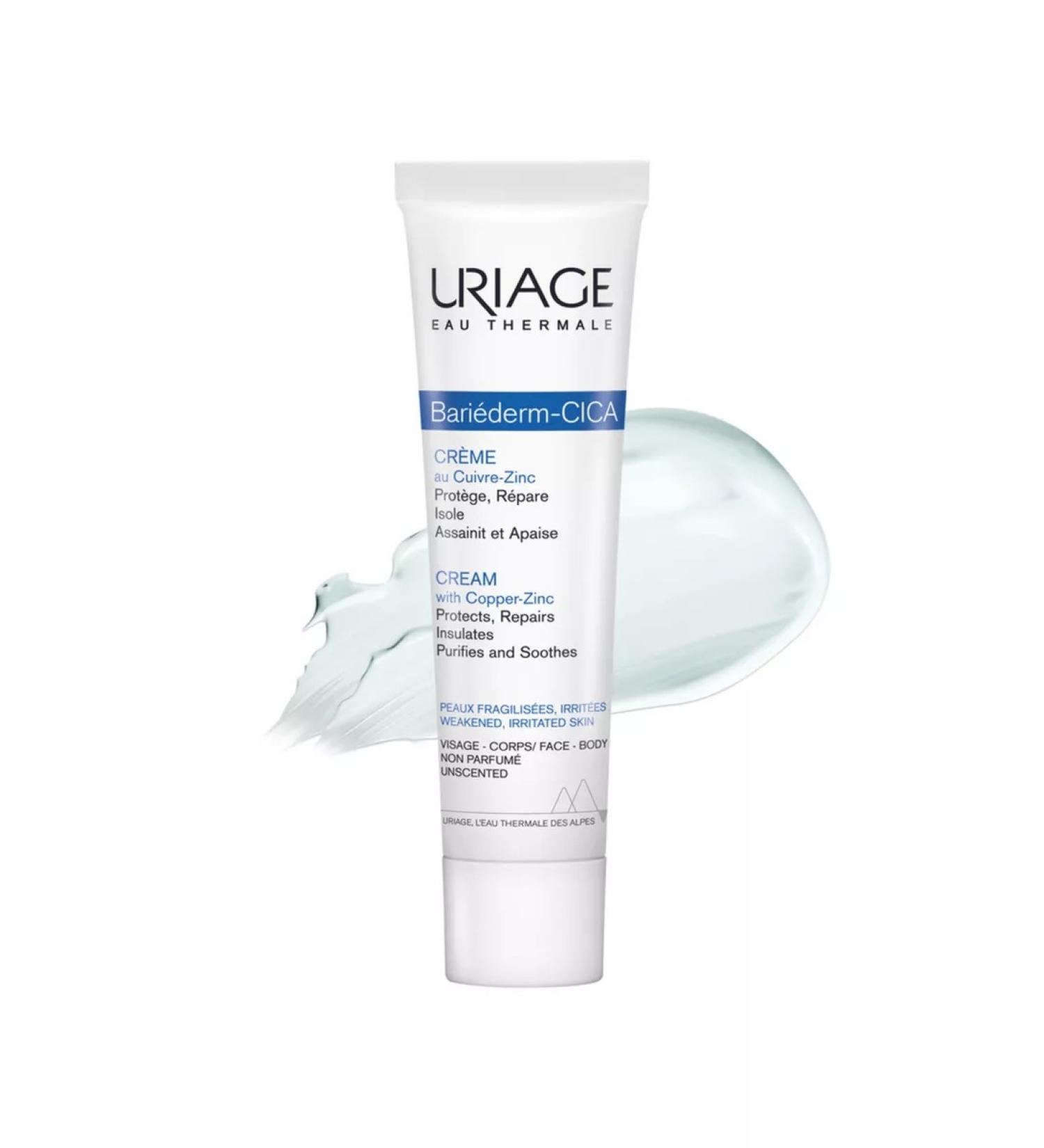 URIAGE Bariederm Cicke cream with copper and zinc 40 ml - Buy Online on GoSupps.com