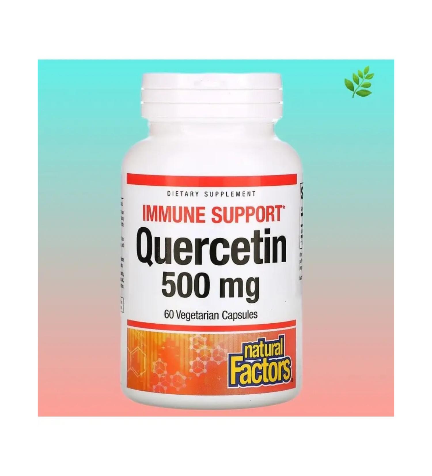 Natural Factors Quercetin 500 mg 60 capsules