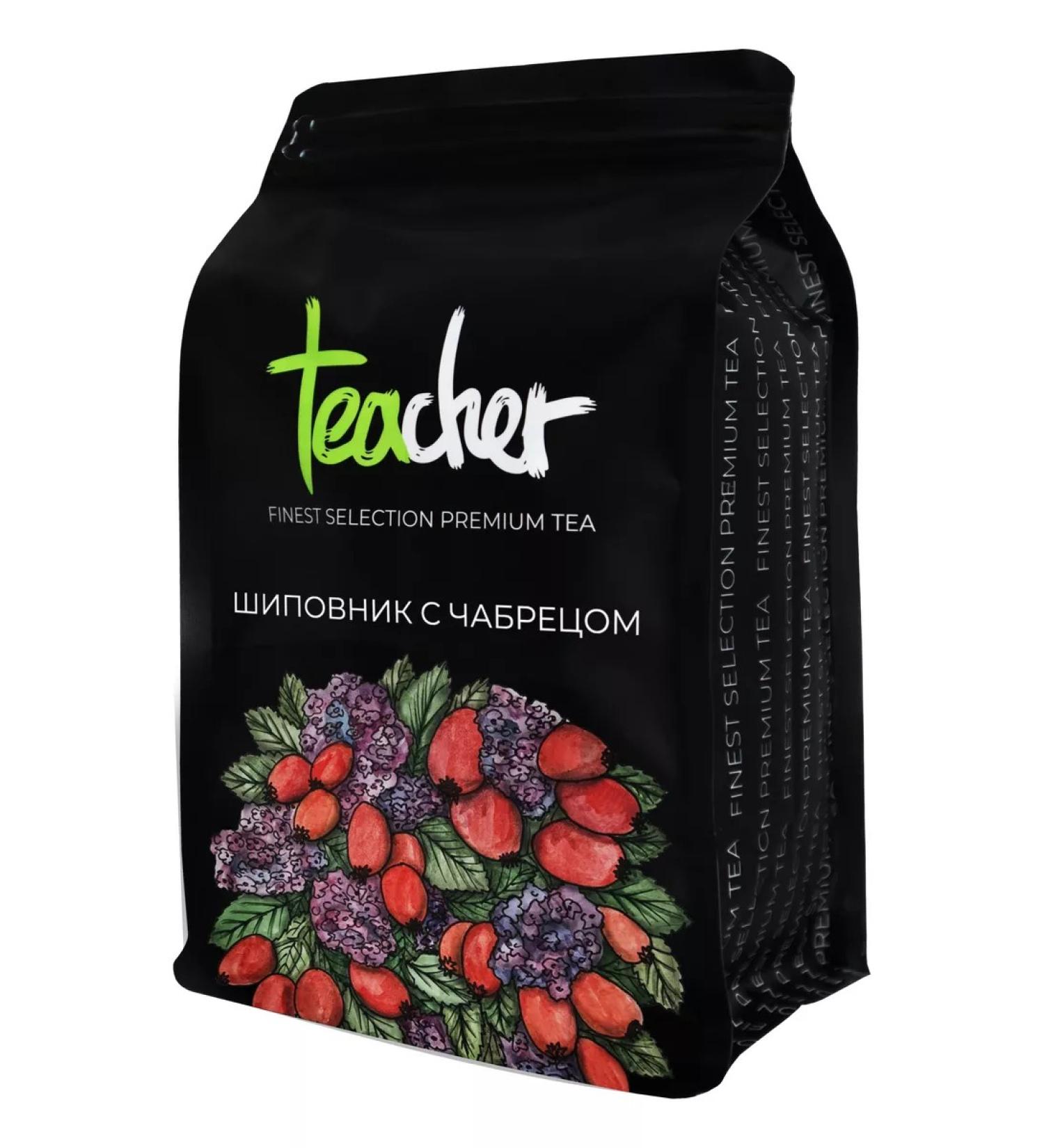 TEACHER Rosehip tea with thyme 500 g of herbal - Buy Online on GoSupps.com