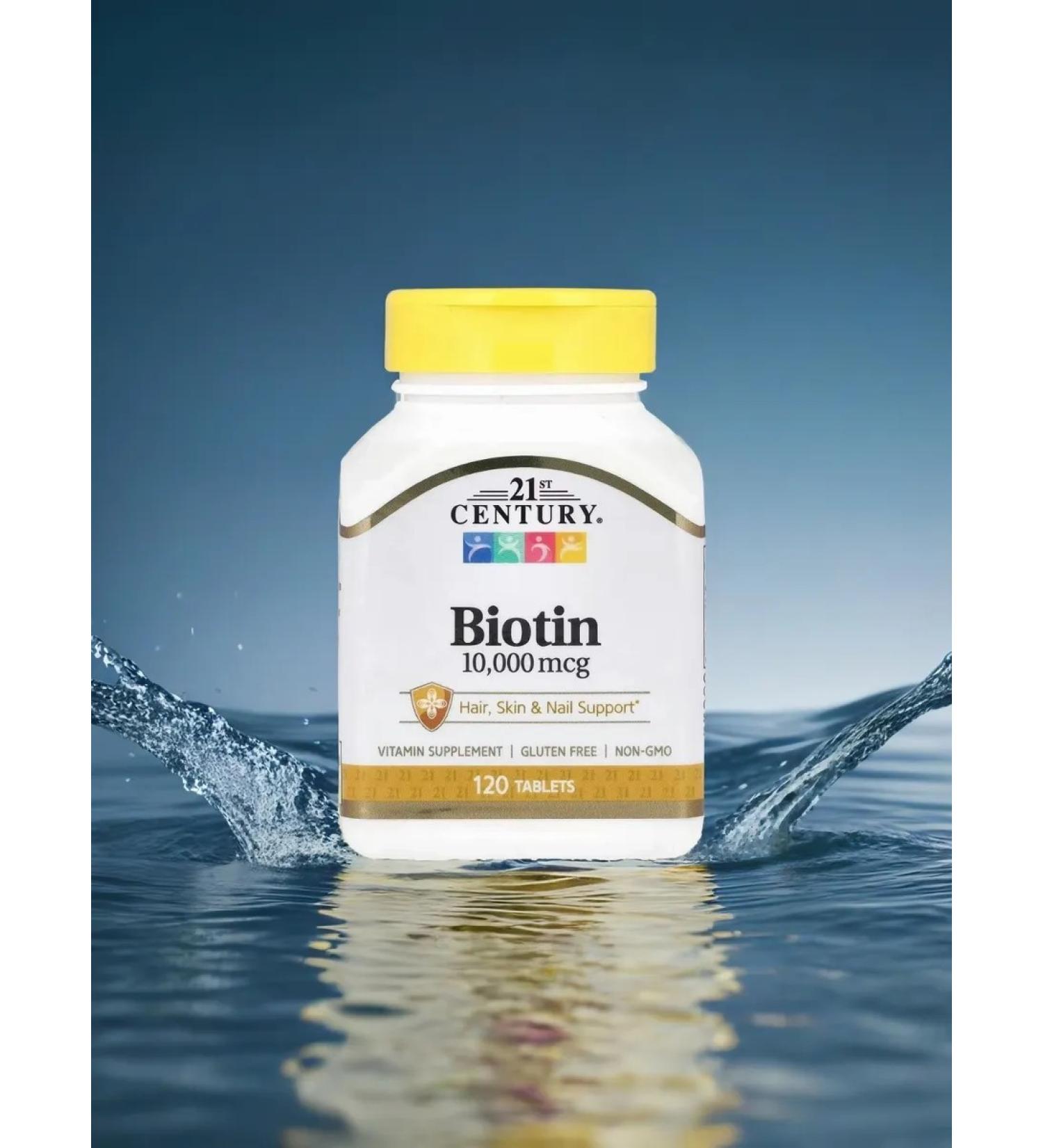 21st Century BioTIN BIOTIN 10 000 mcg - Buy Online on GoSupps.com