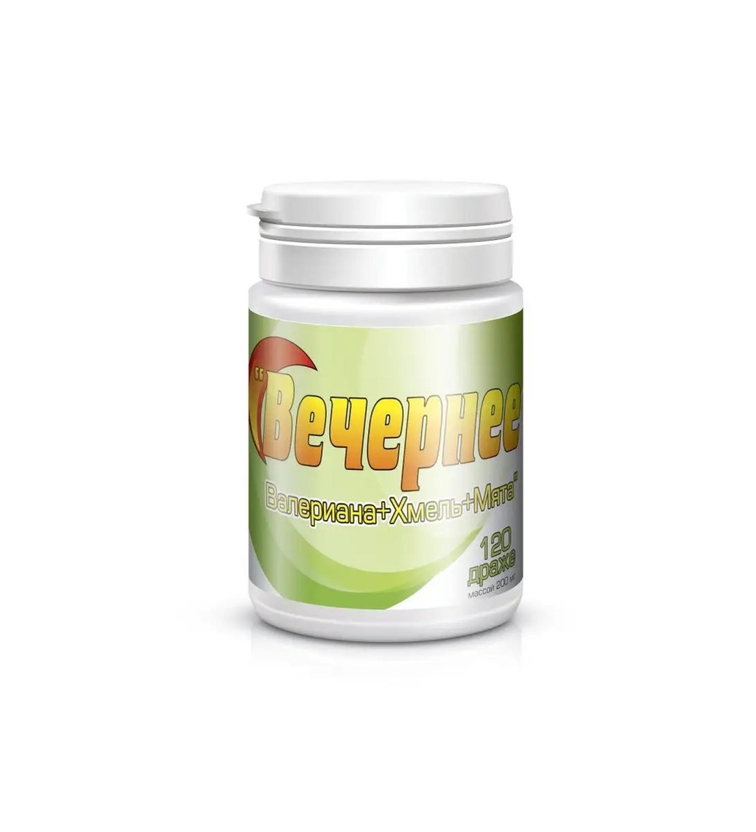 Parapharm Evening 120 dragees (valerian+hops+mint) - Buy Online on GoSupps.com