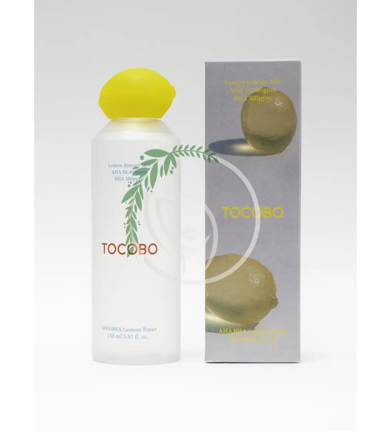 tocobo Toner with AHA BHA Lemon Toner 150 Ml acids - Buy Online on GoSupps.com