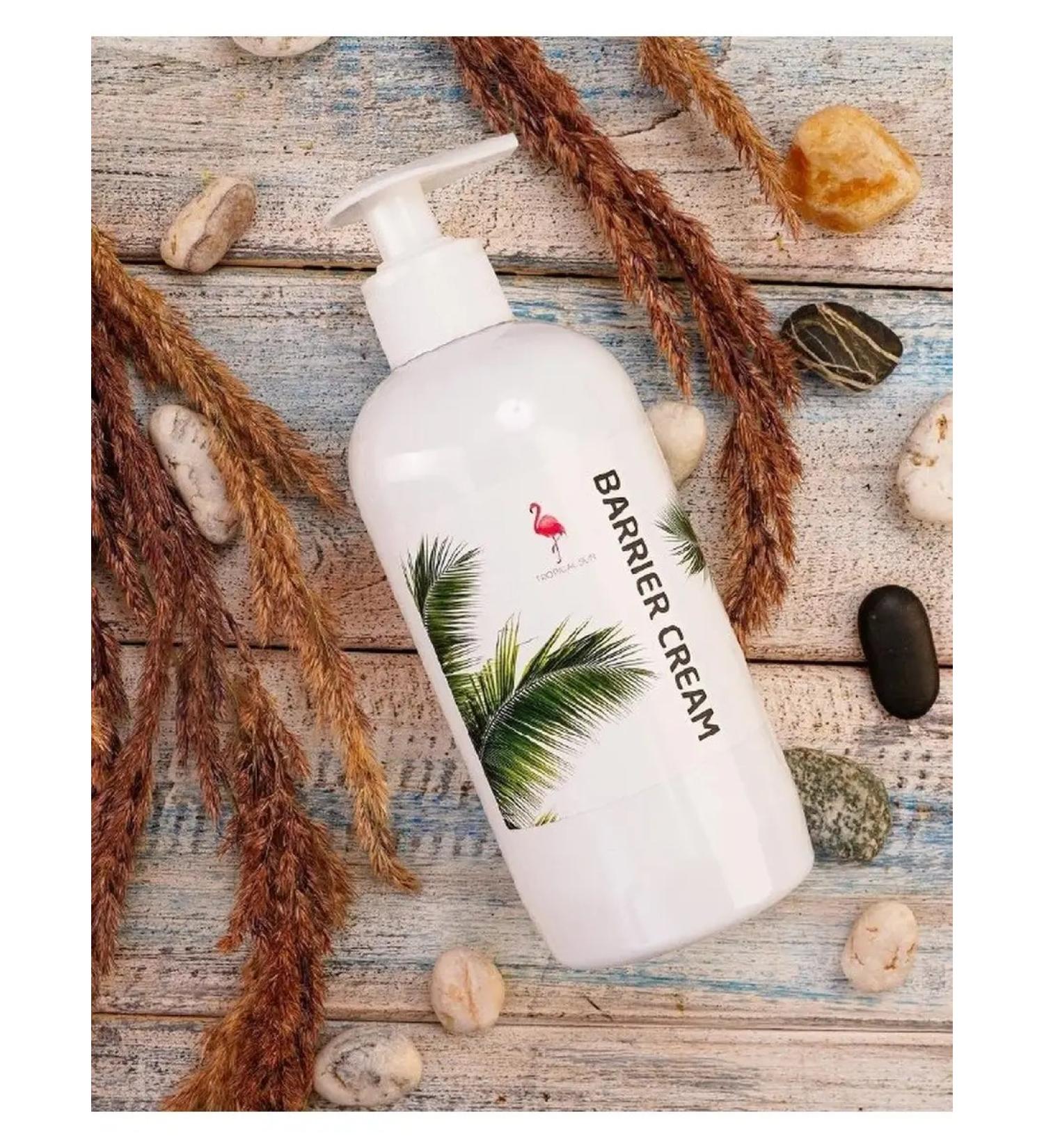 Tropical Sun Cream-barrier for an instant car tan with a dispenser of 500 ml - Buy Online on GoSupps.com