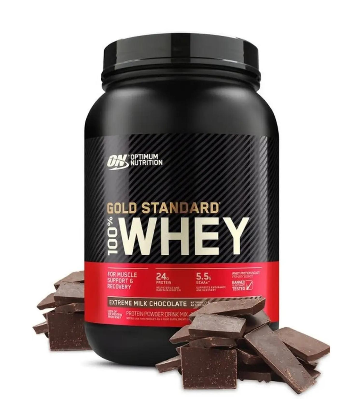 Optimum Nutrition 100% Whey Gold Standard 907 g (USA) - Buy Online on GoSupps.com