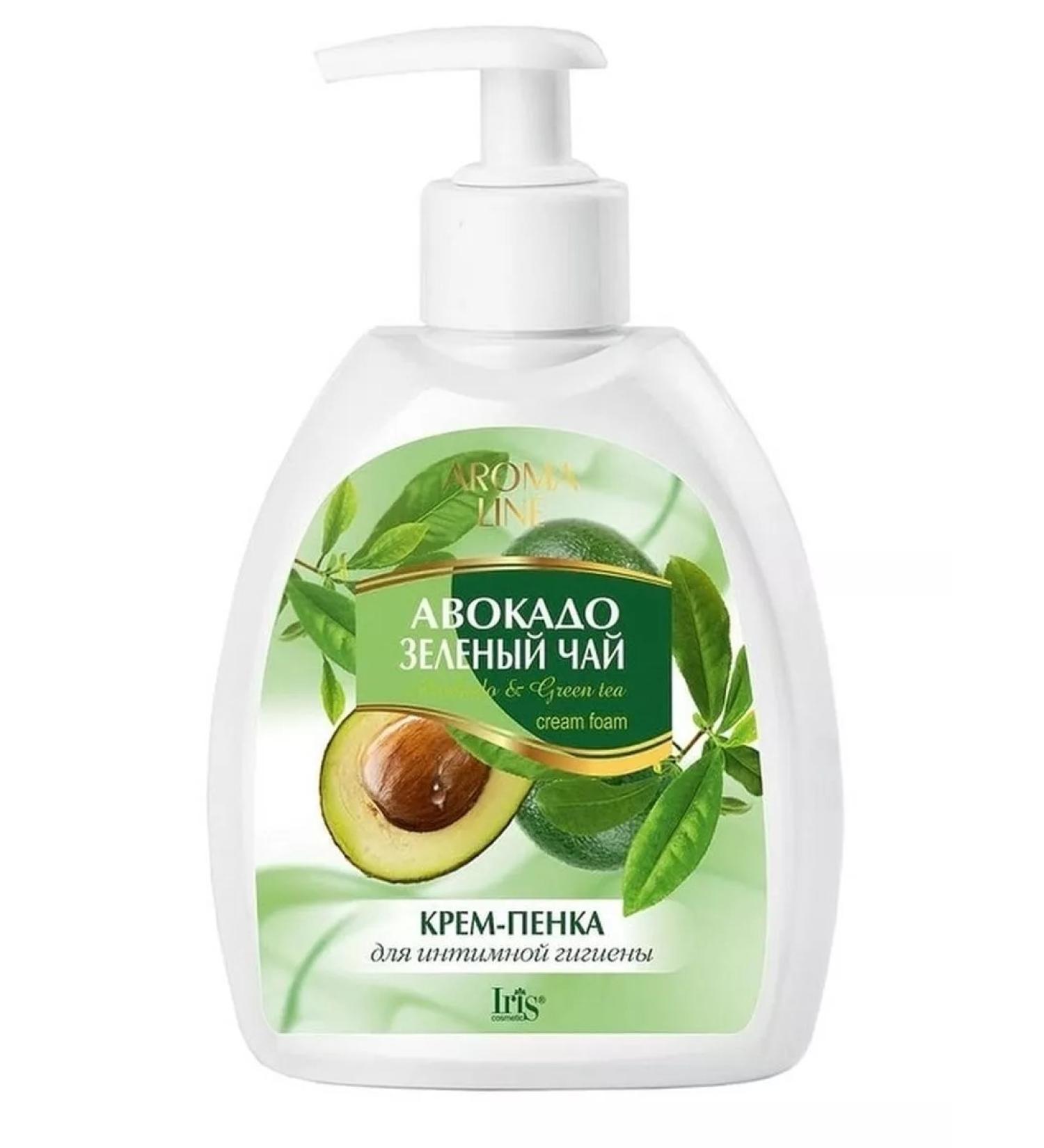 IRIS "Aroma line" cream-peen for intimate hygiene "avocado and zel - Buy Online on GoSupps.com