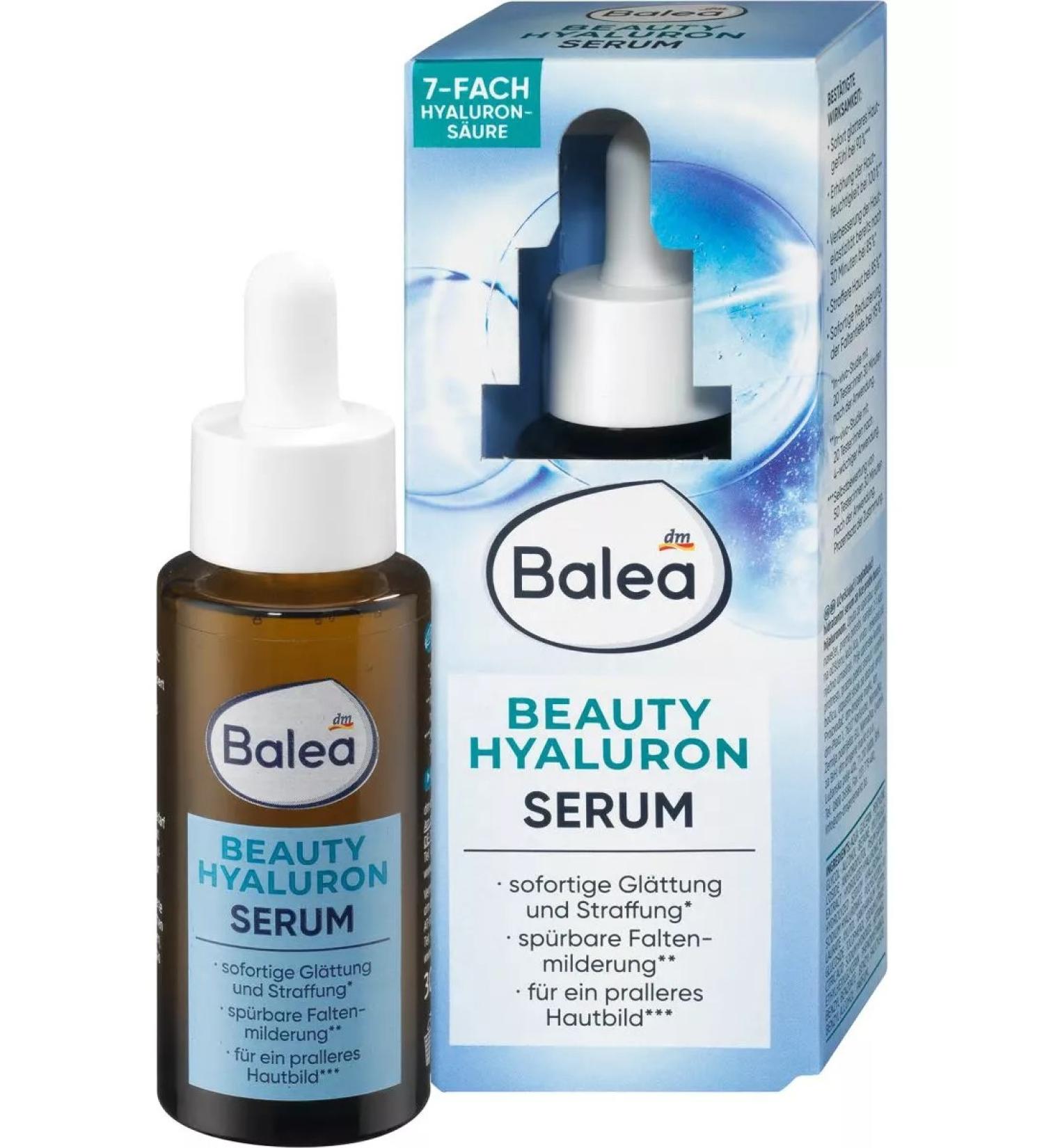 Balea Serum for moisturizing the face 7B1 GIALURON 30ML - Buy Online on GoSupps.com