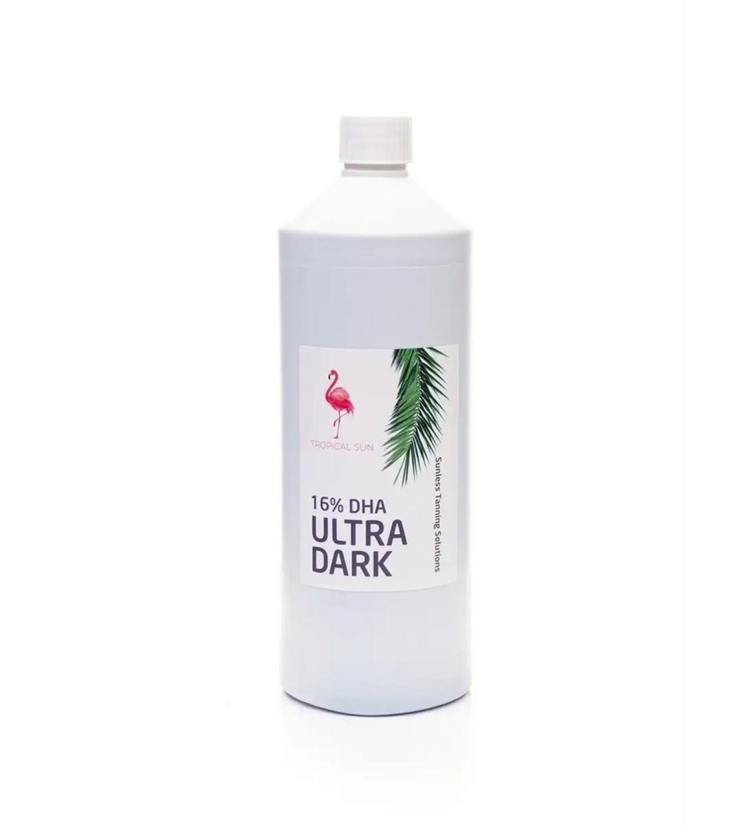 Tropical Sun Lotion for instant tanning Ultra Dark 16% 1000 ml - Buy Online on GoSupps.com