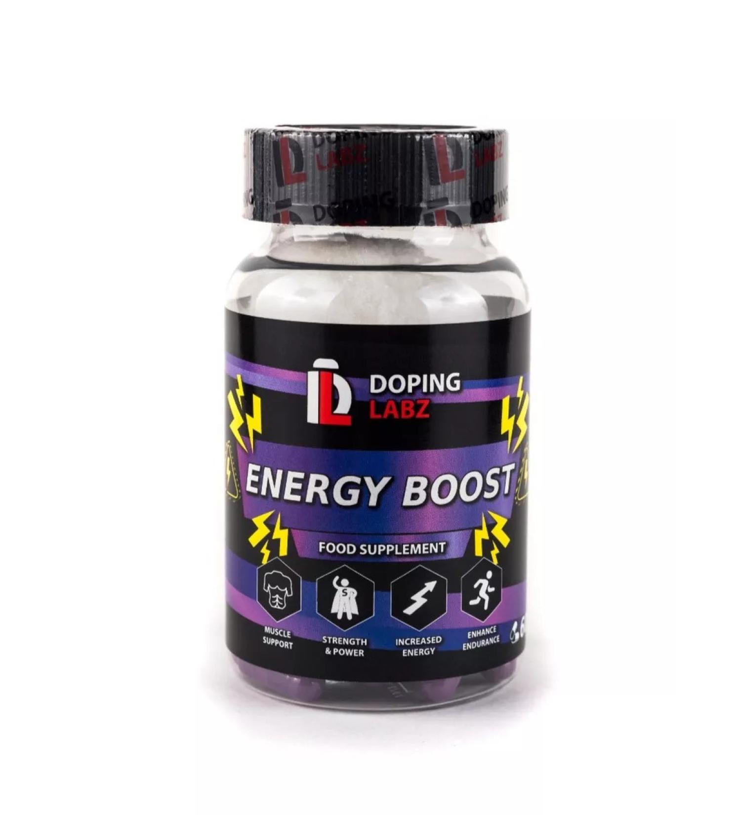 Doping Labz Energy Boost 60 capsules - Buy Online on GoSupps.com