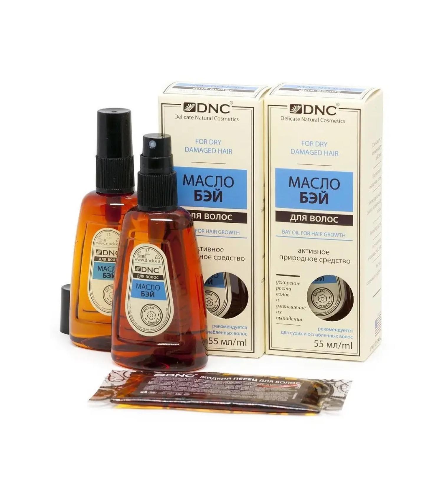 DNC 2 pcs Bay oil for hair growth against falling out - Buy Online on GoSupps.com