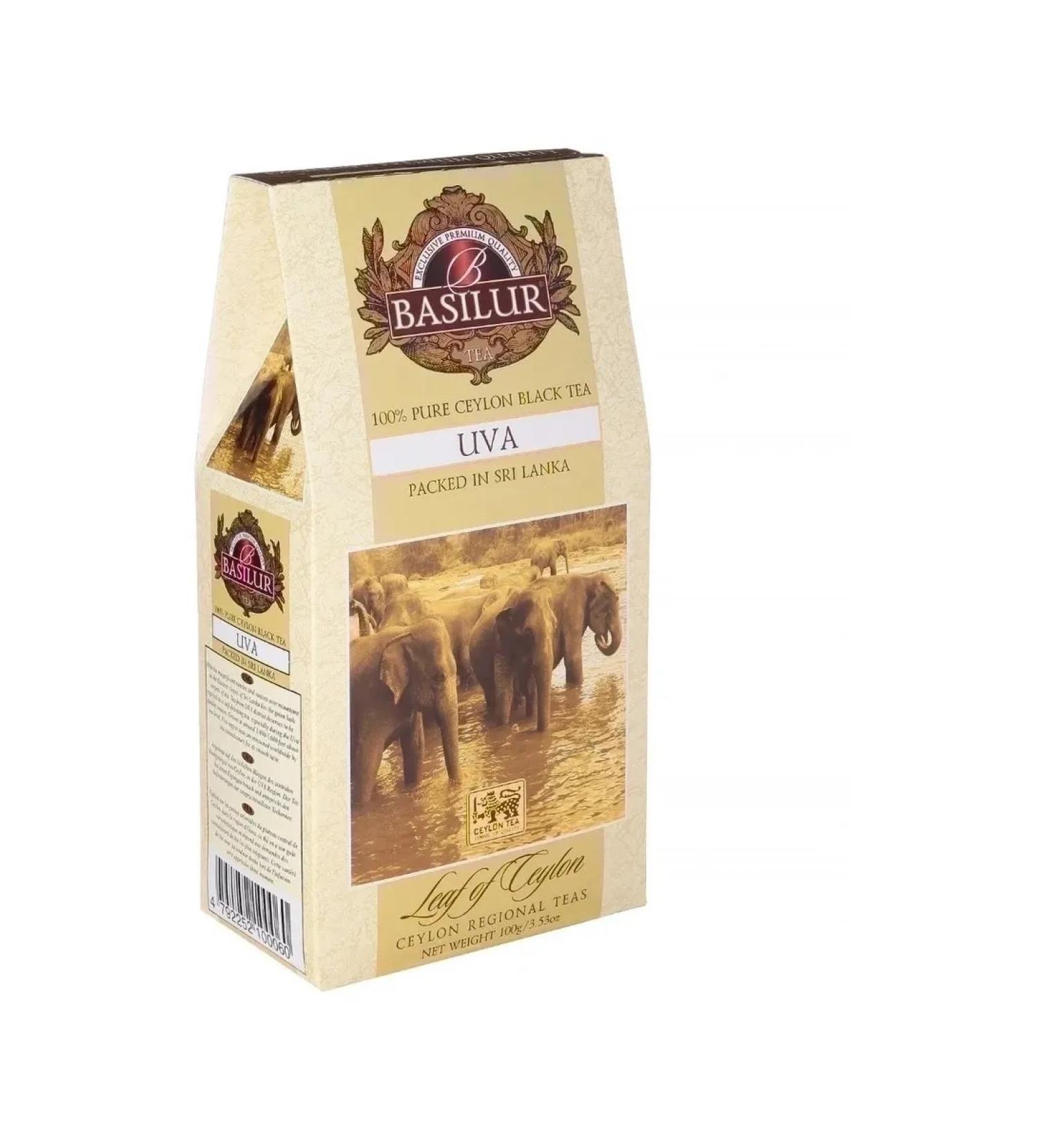 Tea black basilur respect 100 grams