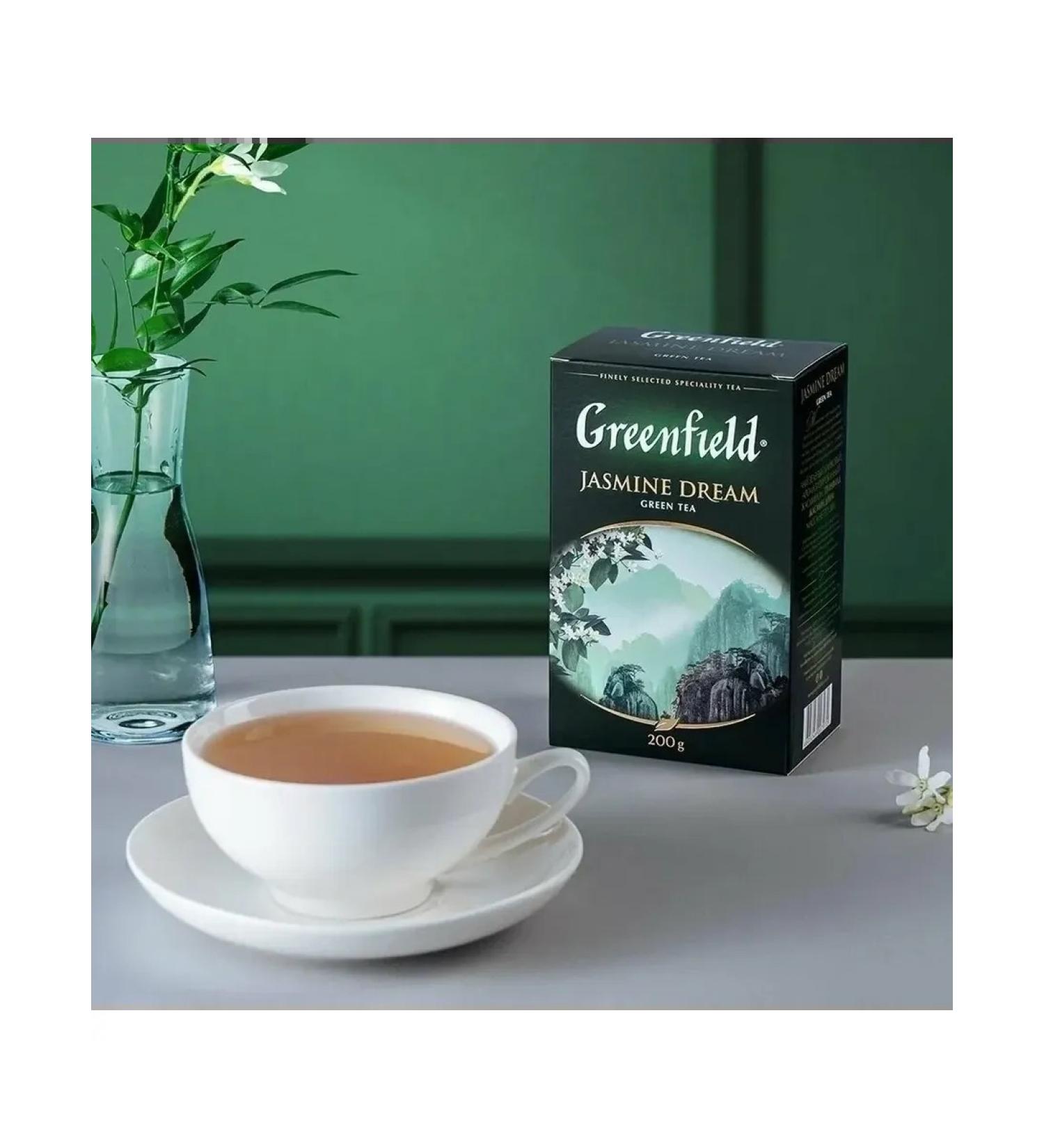 Green Greenfield Jasmine Dream 200 grams - Buy Online on GoSupps.com