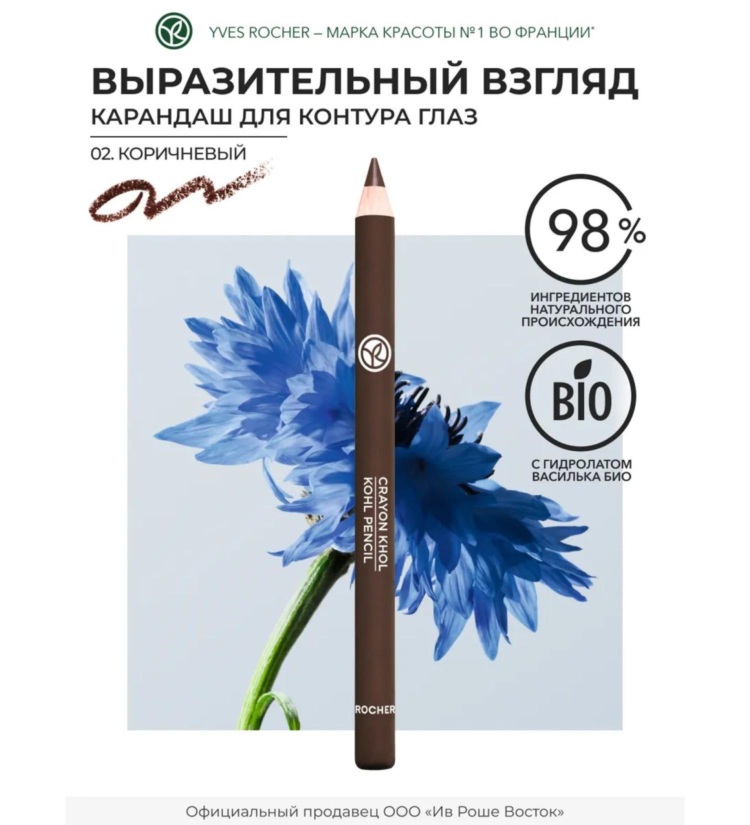 Yves Rocher Eye pencil cosmetic eyeliner - Buy Online on GoSupps.com