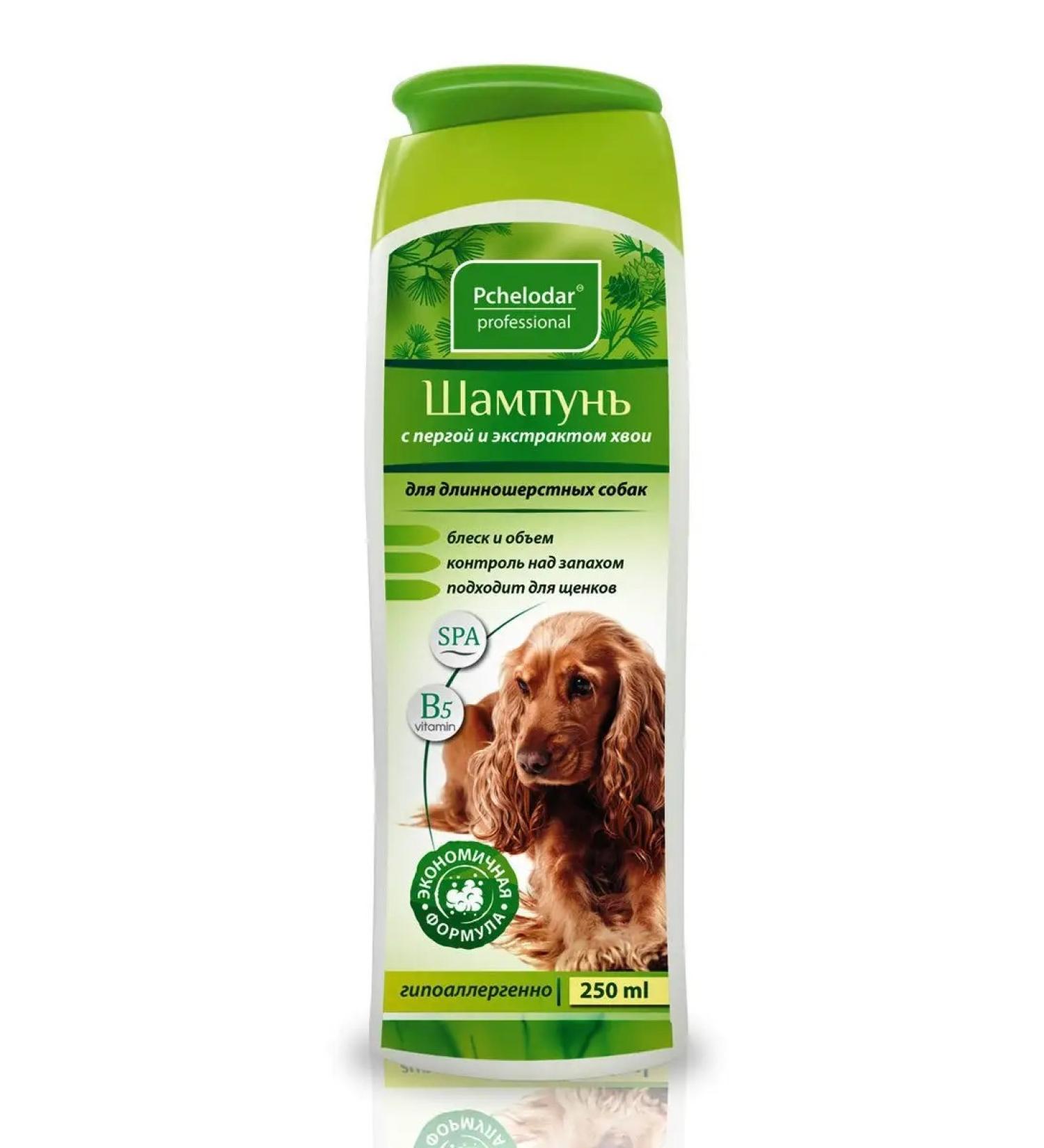 Beekeeper Shampoo with a perga and needles for long -haired dogs 250ml