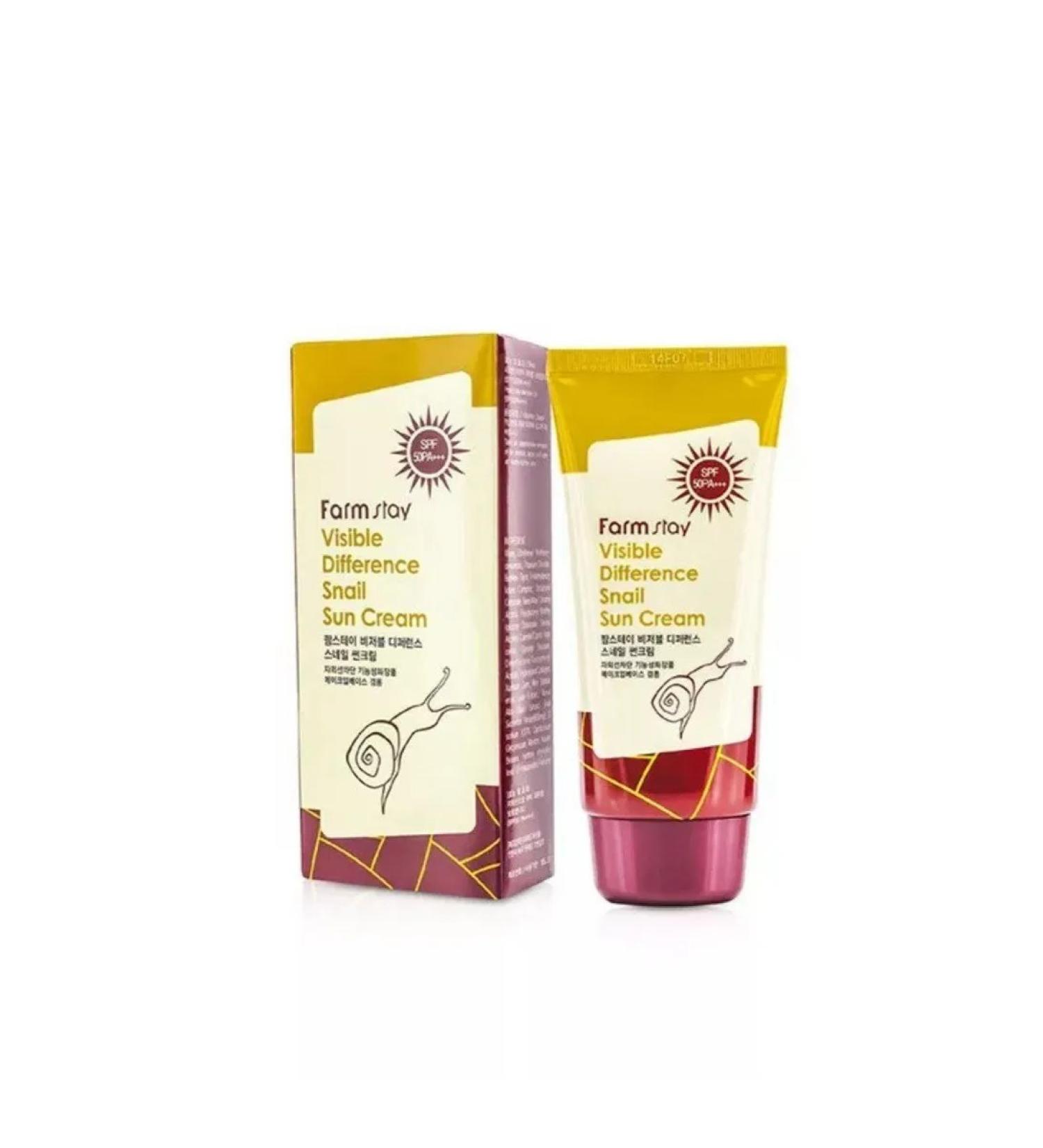 LaFerme Sunflower cream with mucin snail Farmstay - Buy Online on GoSupps.com