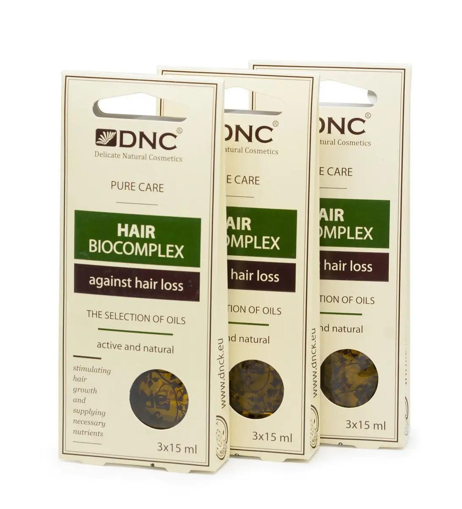 DNC Bioactive complex against hair loss (3x3x15ml) - Buy Online on GoSupps.com