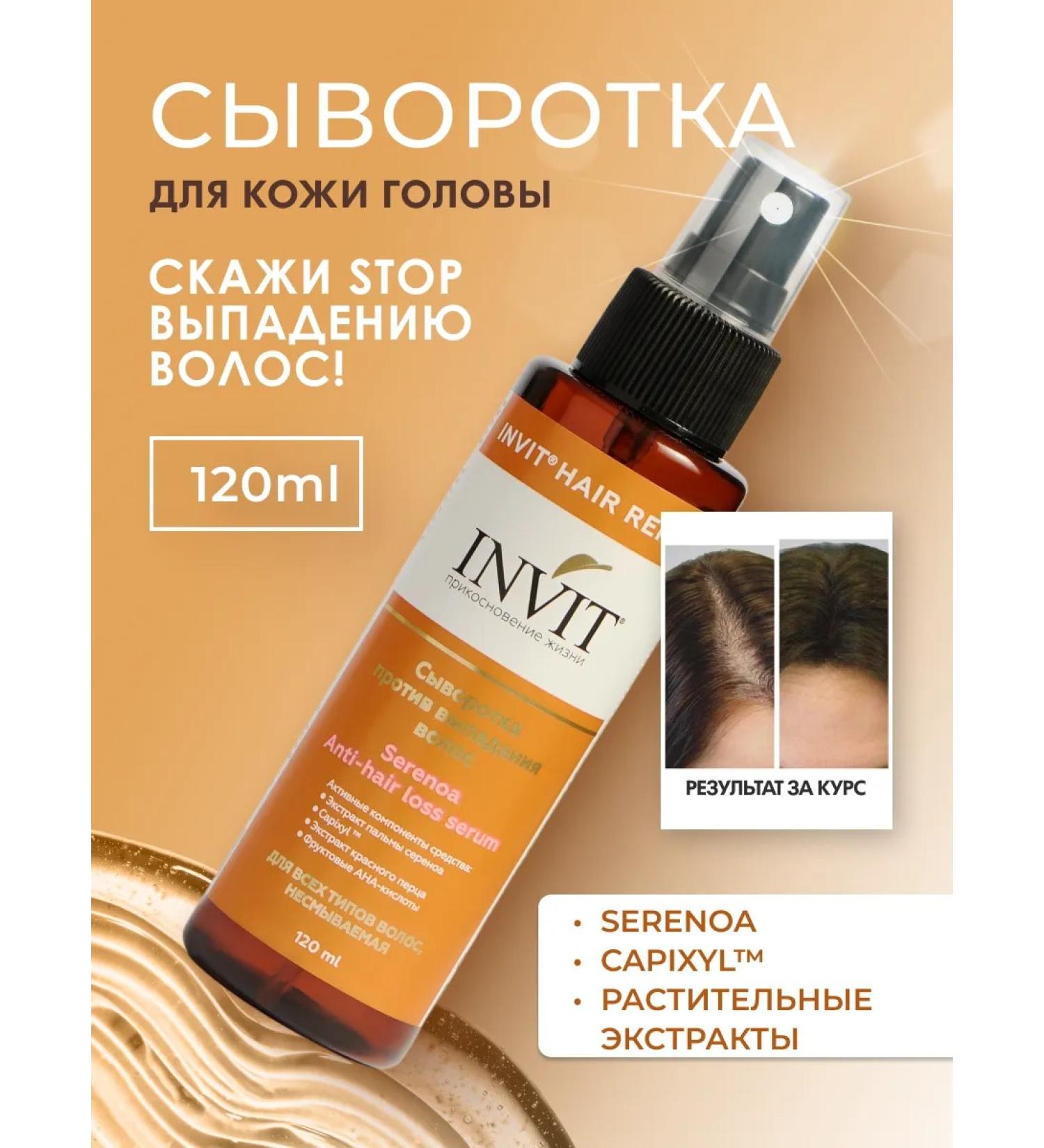 INVIT Anti-hair loss serum - Buy Online on GoSupps.com