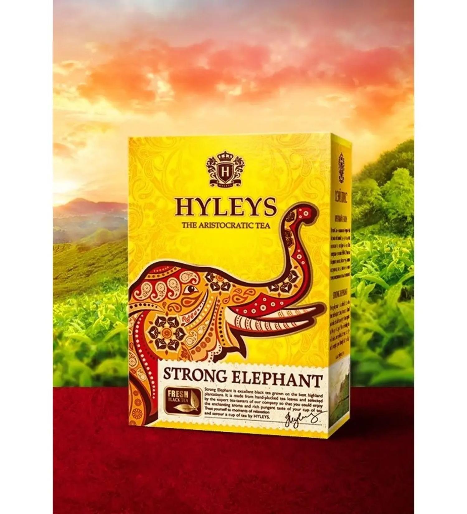HYLEYS Tea black Heilis Strong Elephant 200 g (Strong) Sheet