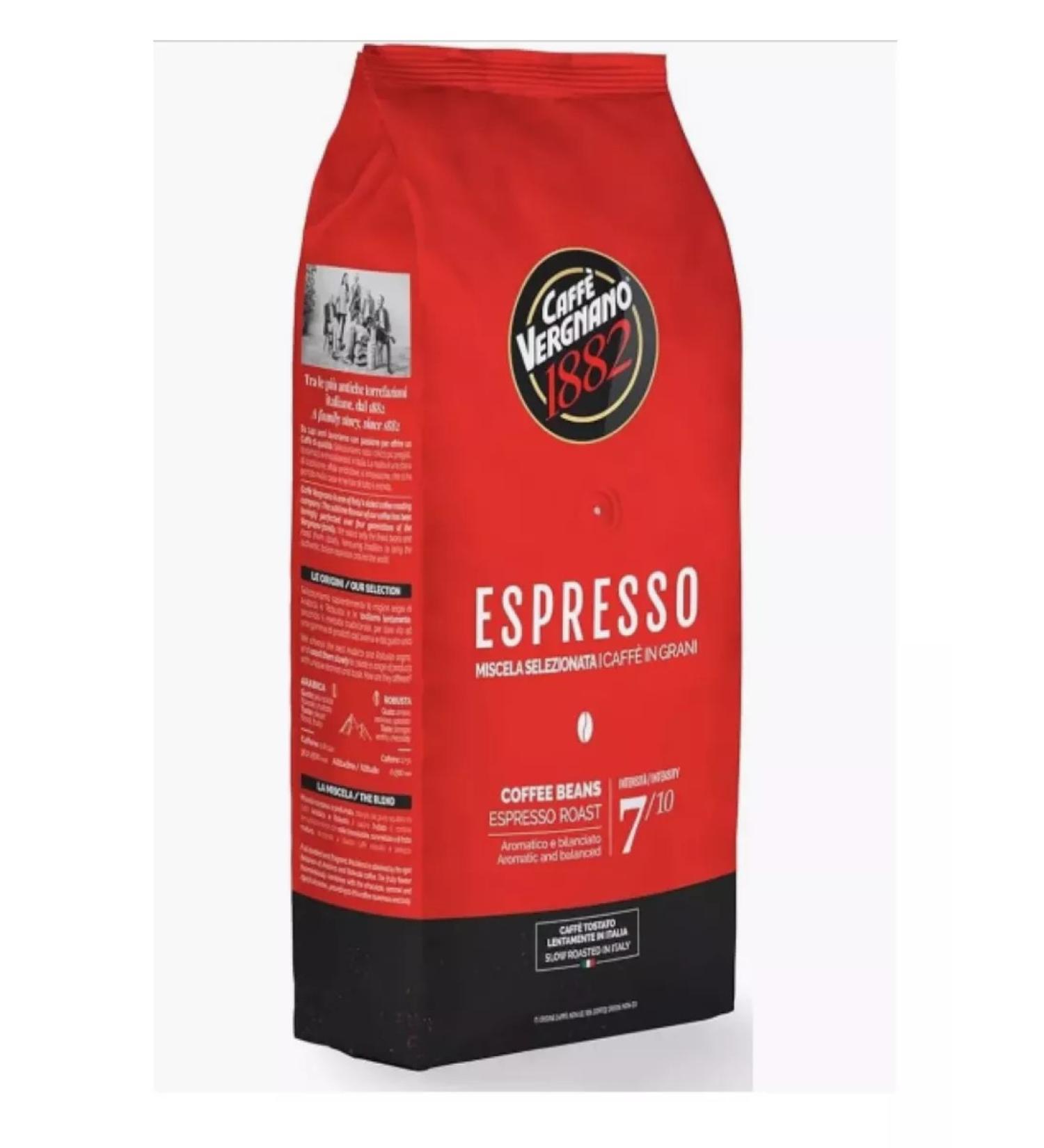 VERGNANO Coffee Caffe 1882 Espresso Bar 1 kg