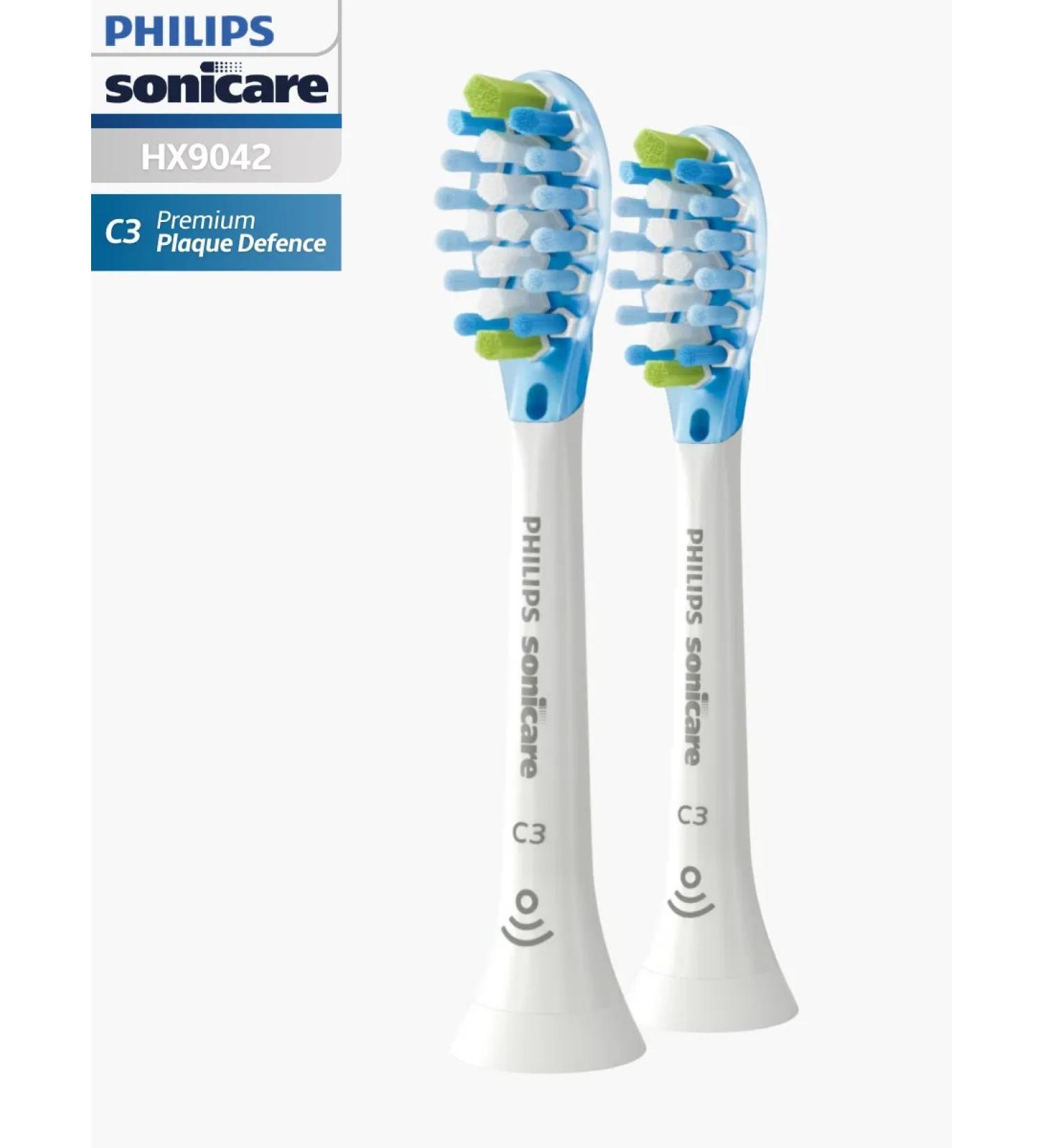 Philips Hx9042 17 C3 Premium Plaque Defense 2 pcs. - Buy Online on GoSupps.com