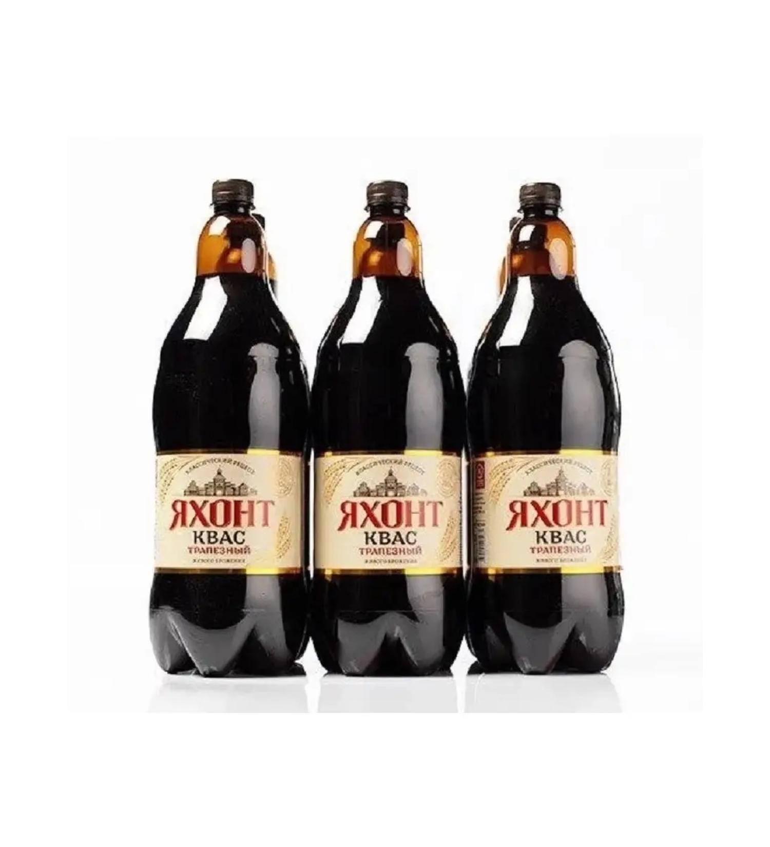 Yakhont Kvass is a refectory 2.0 l x 6 pcs Pat