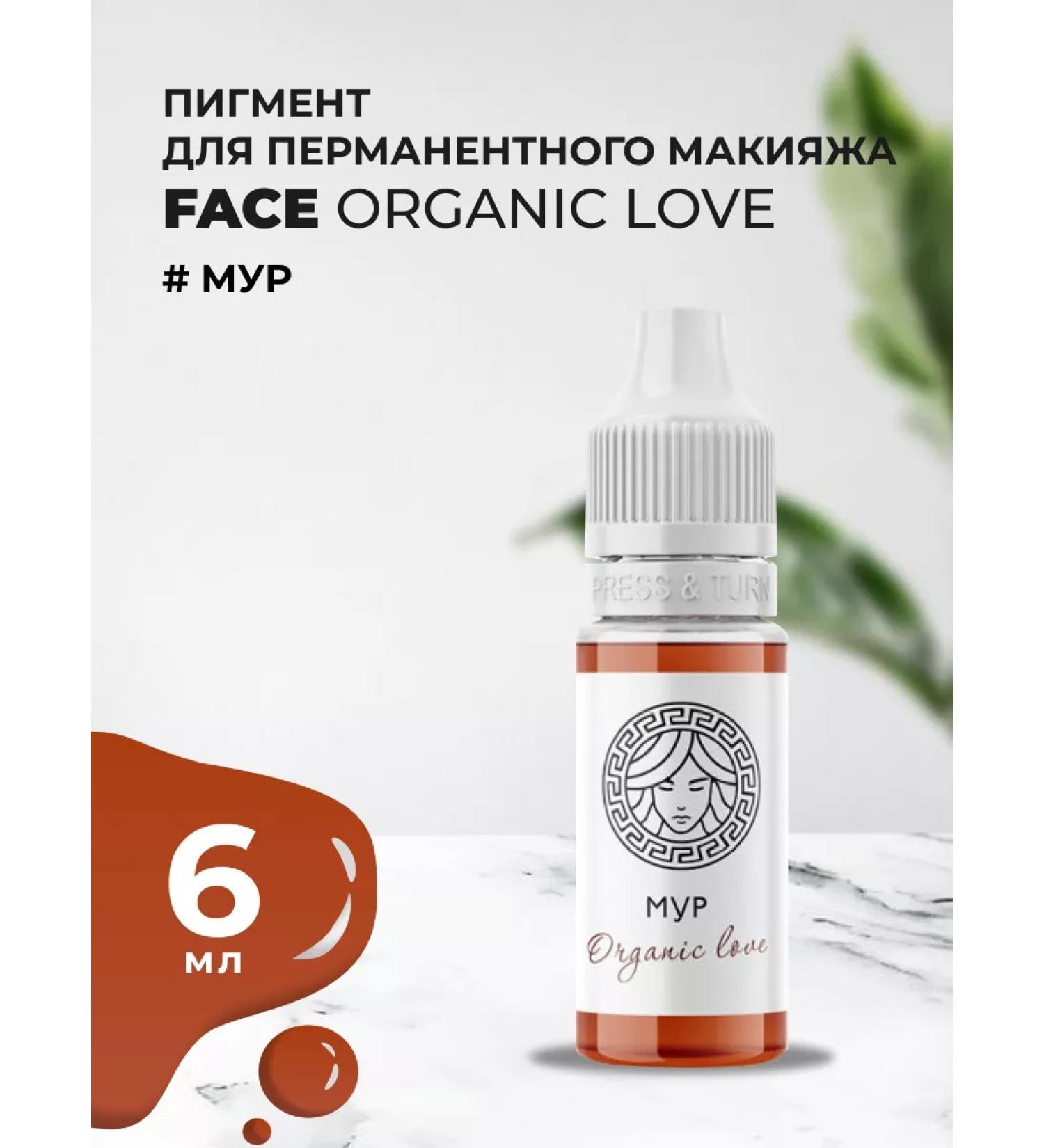 FACE Company Face for lip pigments permanent makeup MUR Organic 6ml - Buy Online on GoSupps.com