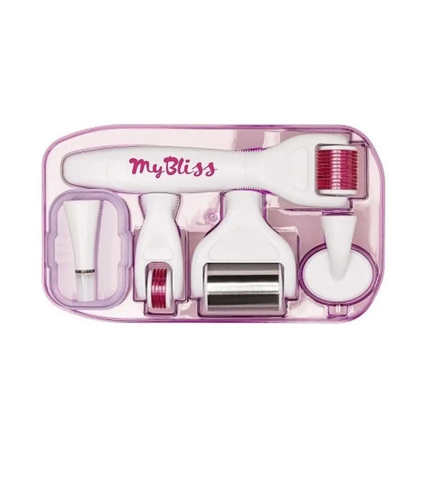 MyBliss Mesorollers set for the face body hair beards 6B1 titanium - Buy Online on GoSupps.com