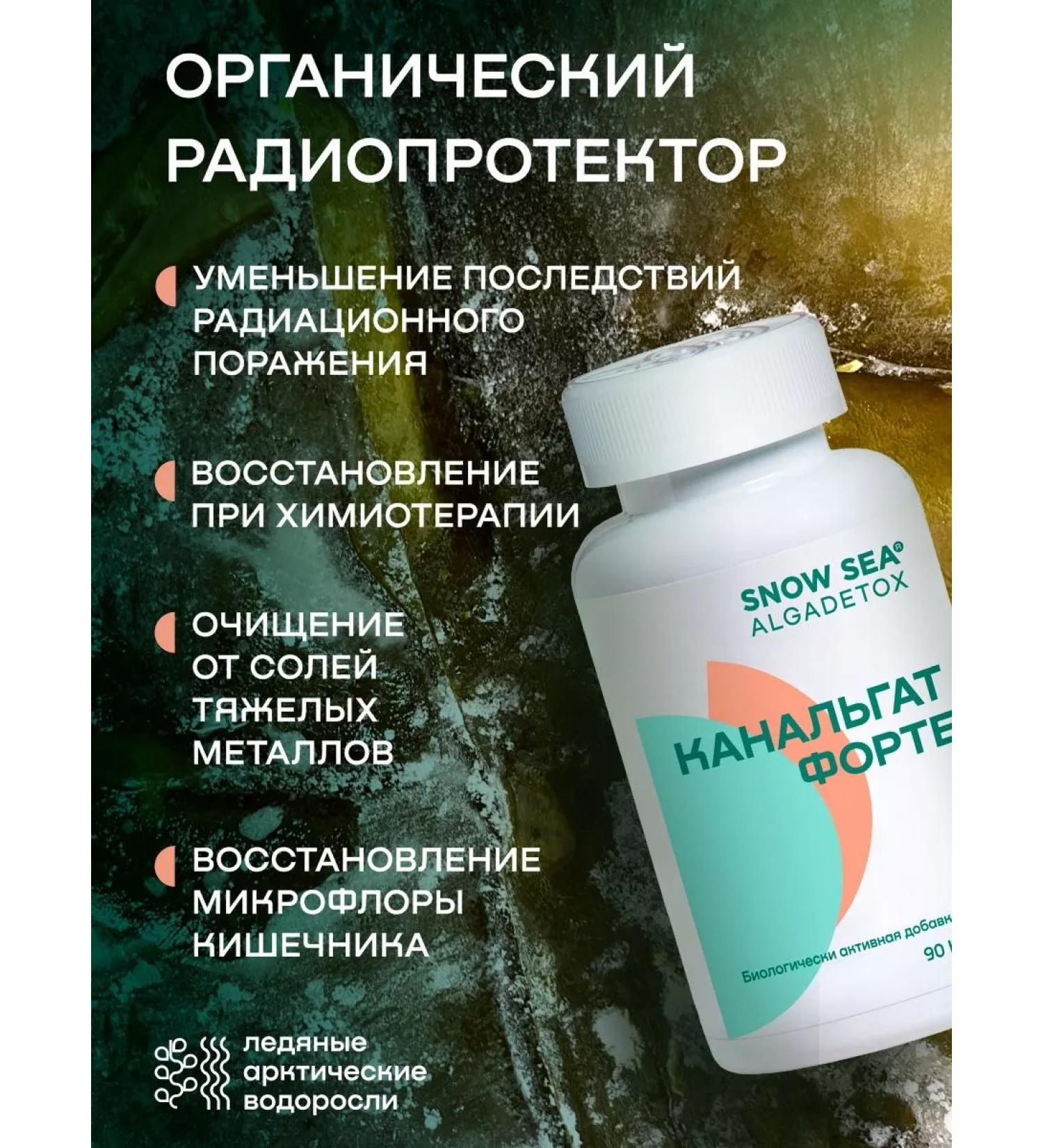SNOW SEA Kanalgat Organic Enterosorbent 90 cap - Buy Online on GoSupps.com