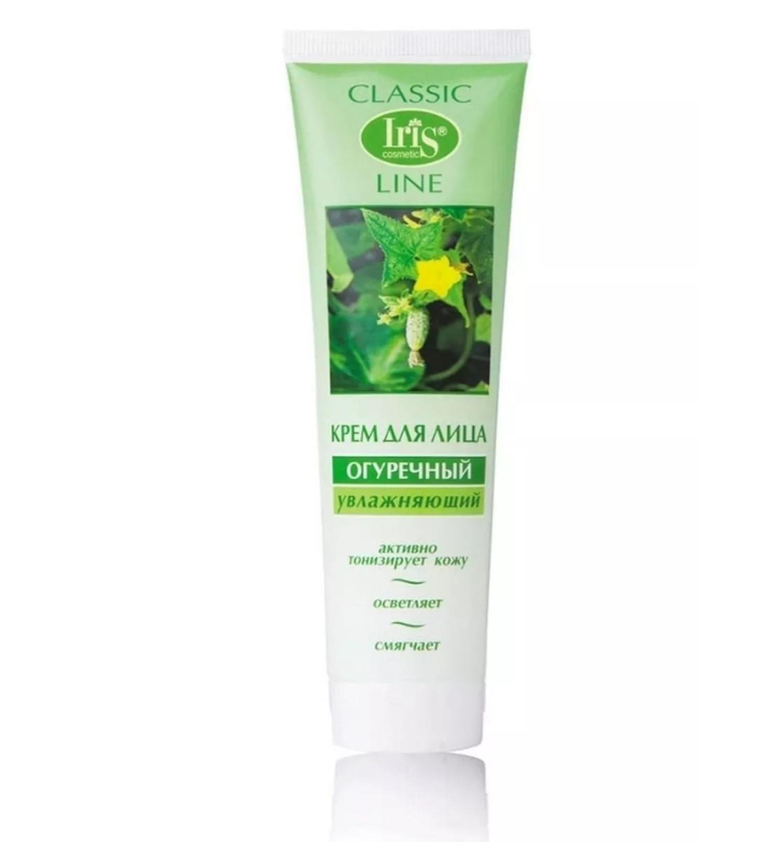 IRIS "Classic line" face cream "cucumber" moisturizer 100ml ( - Buy Online on GoSupps.com