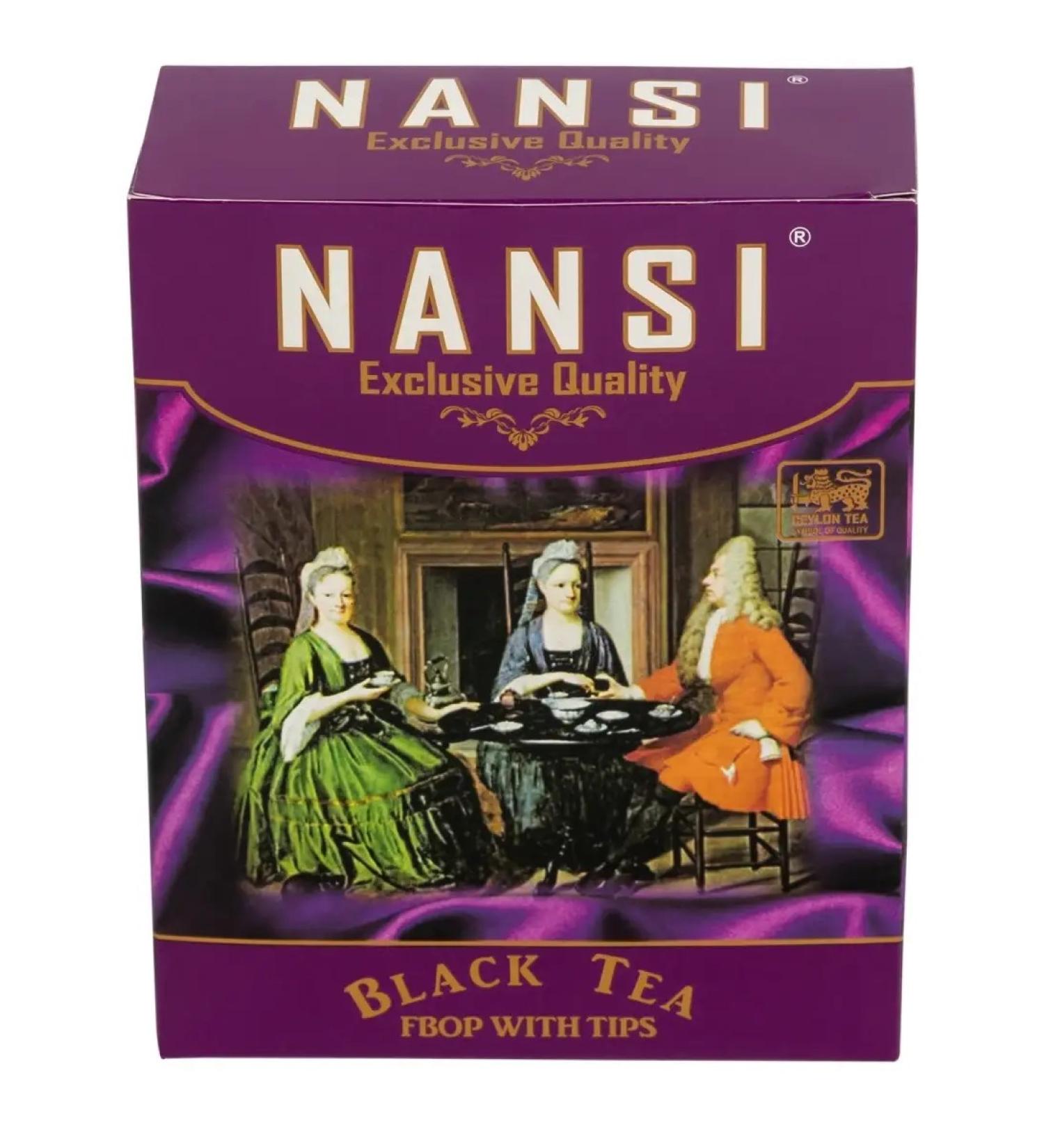 Nansi Black tea selected medium -sized fbop 250 g