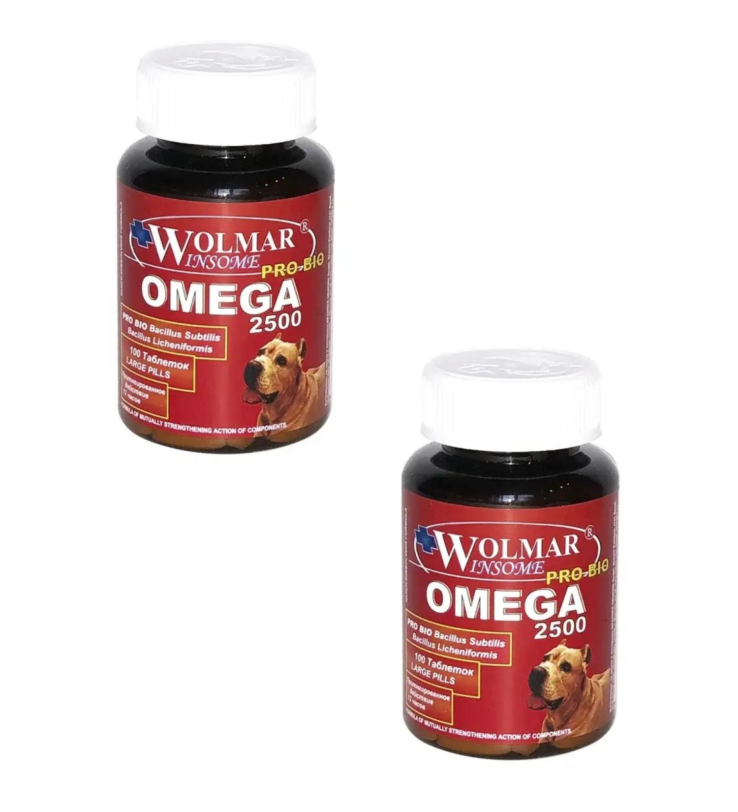 WOLMAR WINSOME Omega 2500 Complex for dogs of medium and large rocks 200pcs - Buy Online on GoSupps.com