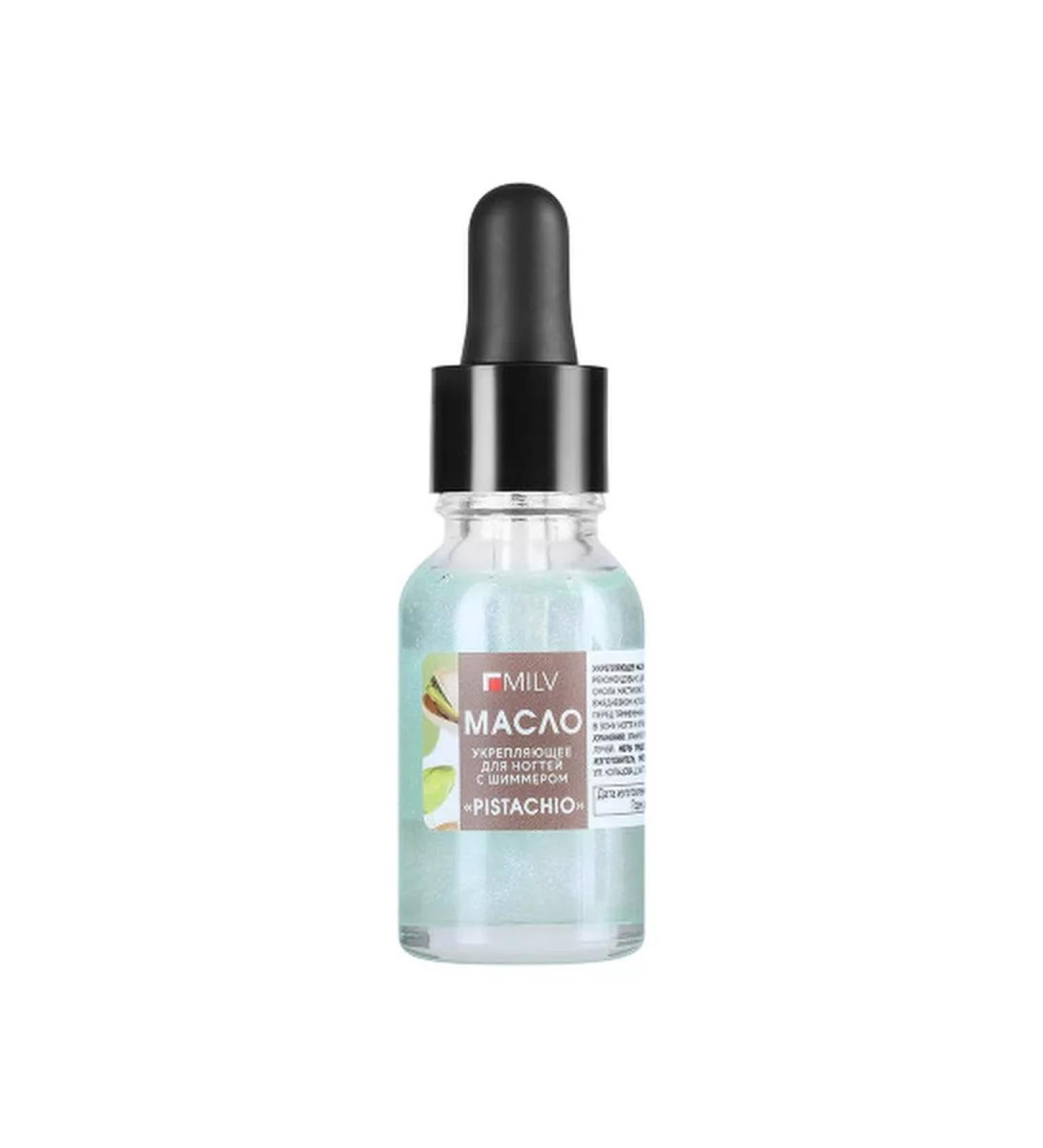 MILV Strengthening nail oil Pistachio 15 ml - Buy Online on GoSupps.com